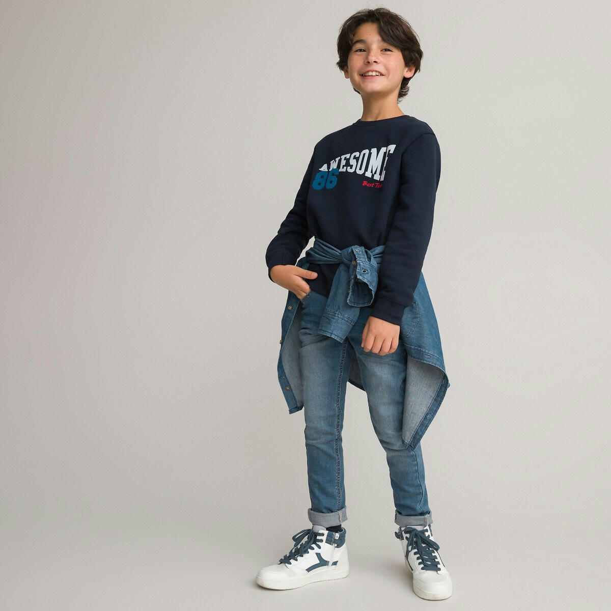 Sweat en molleton doux
