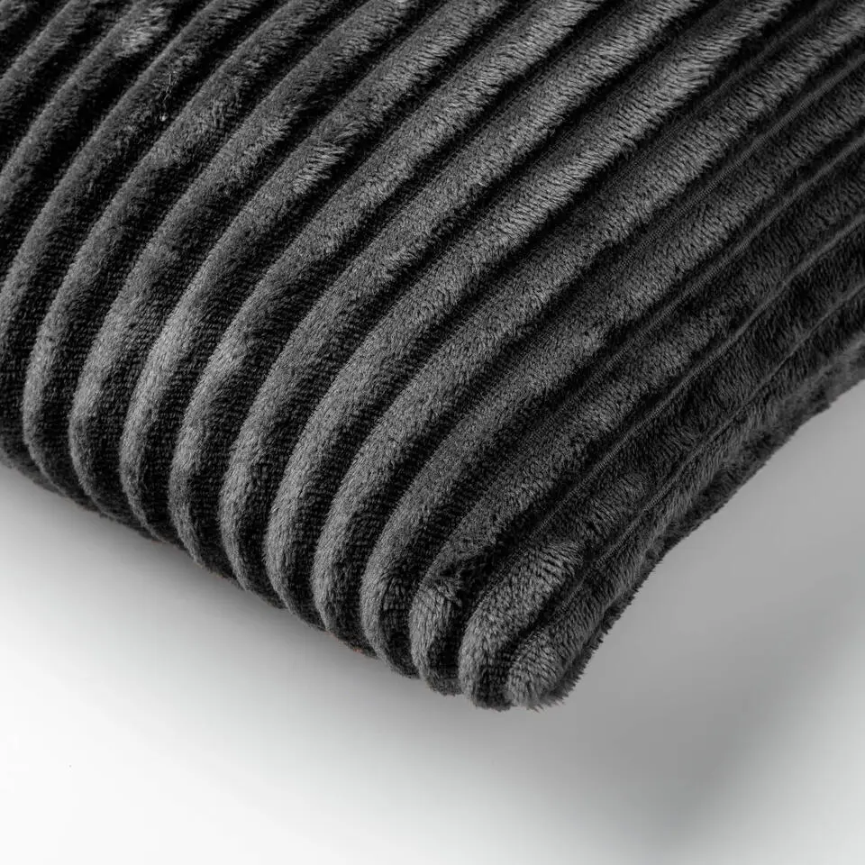 Kussenhoes Mart - Charcoal Gray - 45x45 cm