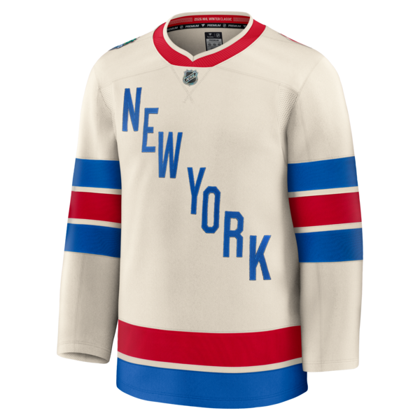 New York Rangers  2026 NHL Winter Classic Premium Jersey - Beige