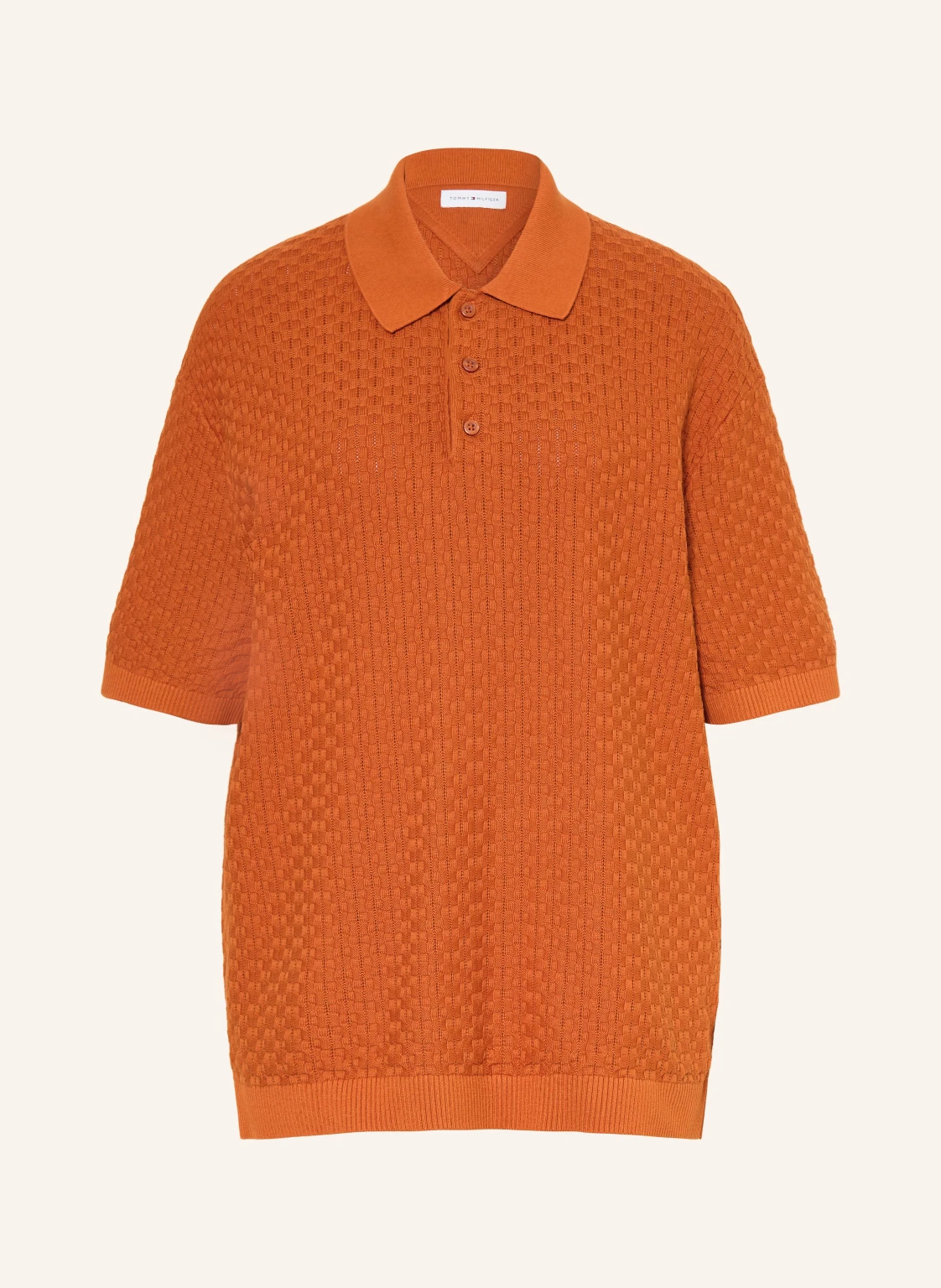 TOMMY HILFIGER Strick-Poloshirt