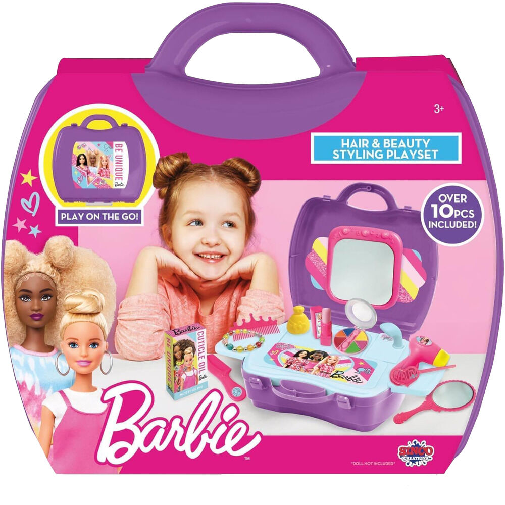 Valisette de coiffure Barbie
