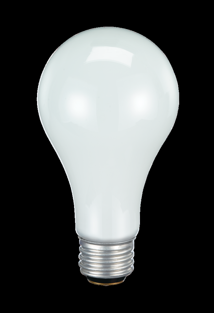 NOMA A21 E26 Base 3-Way Trilight Dimmable Incandescent Light Bulb, Warm White, 50/200/250W