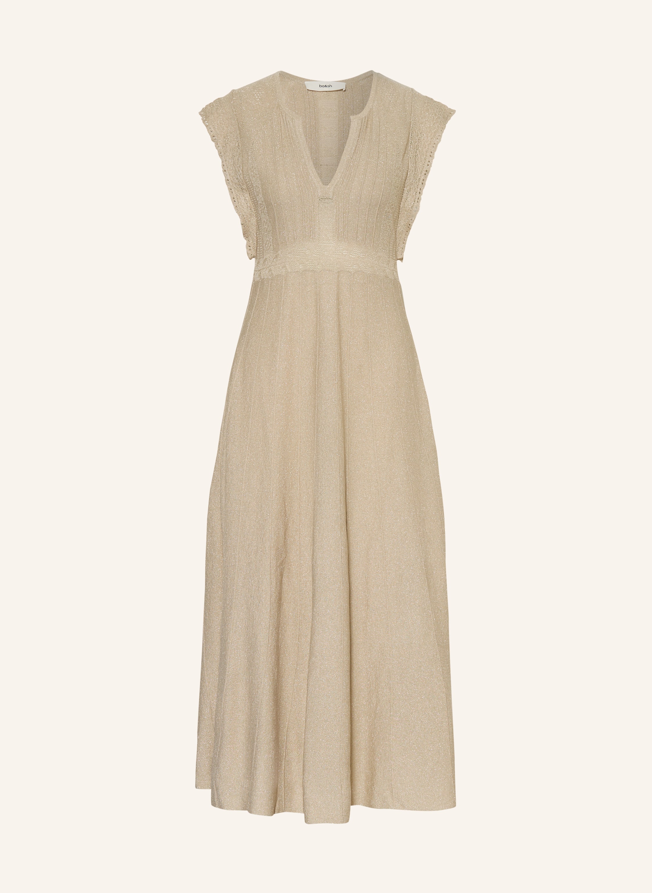 ba&sh Strickkleid PASQUALINA mit Glitzergarn