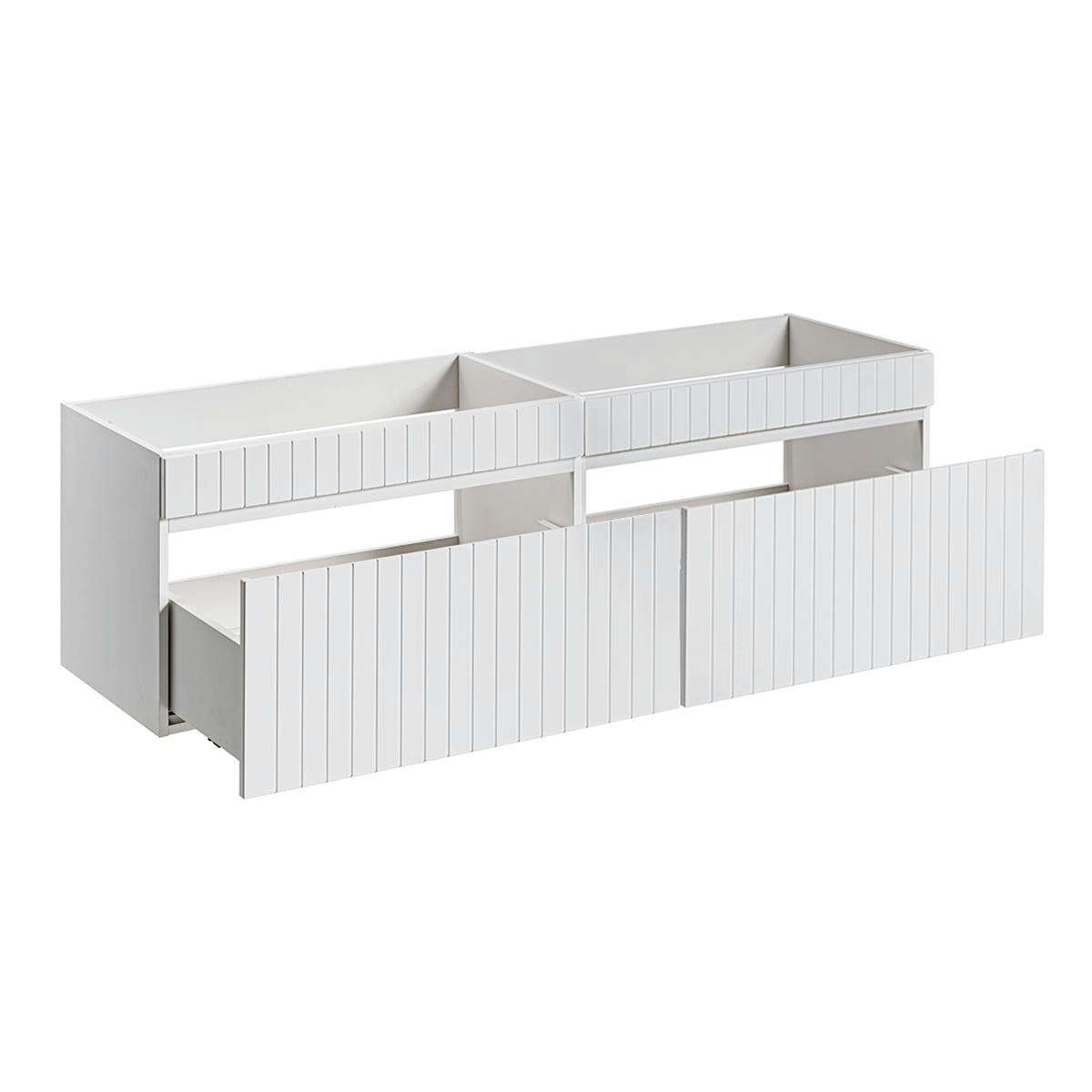 - Meuble sous-vasque 160cm blanc