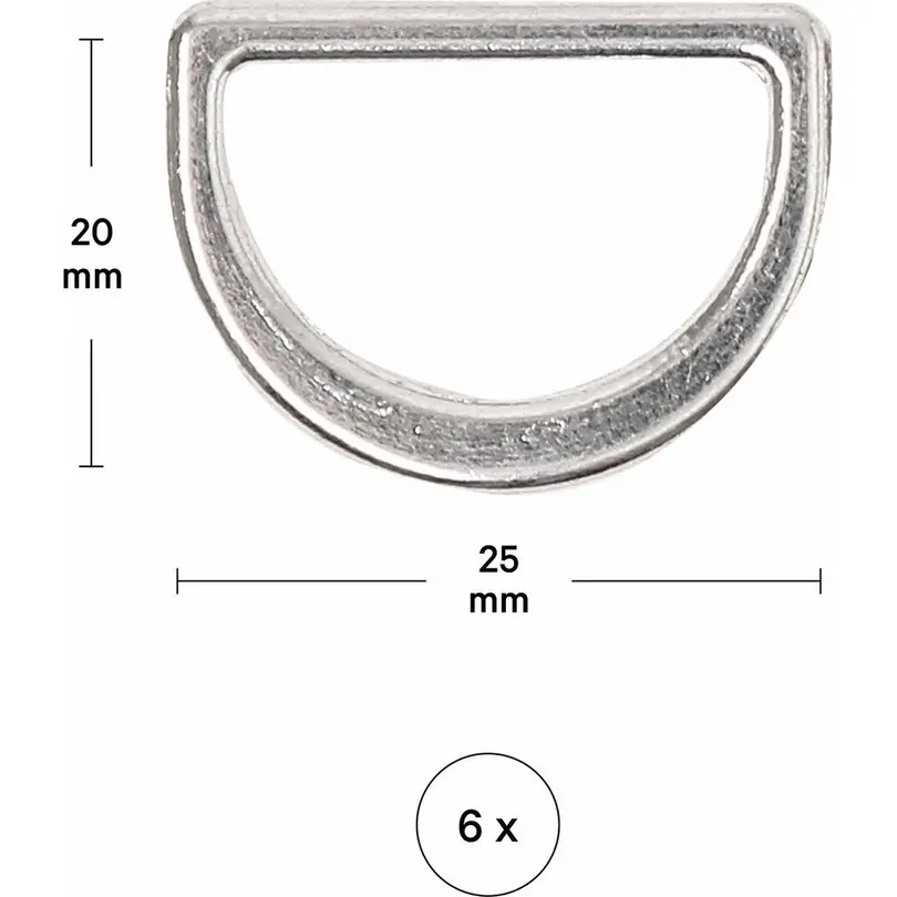 Ringe 6er-Set Lalana