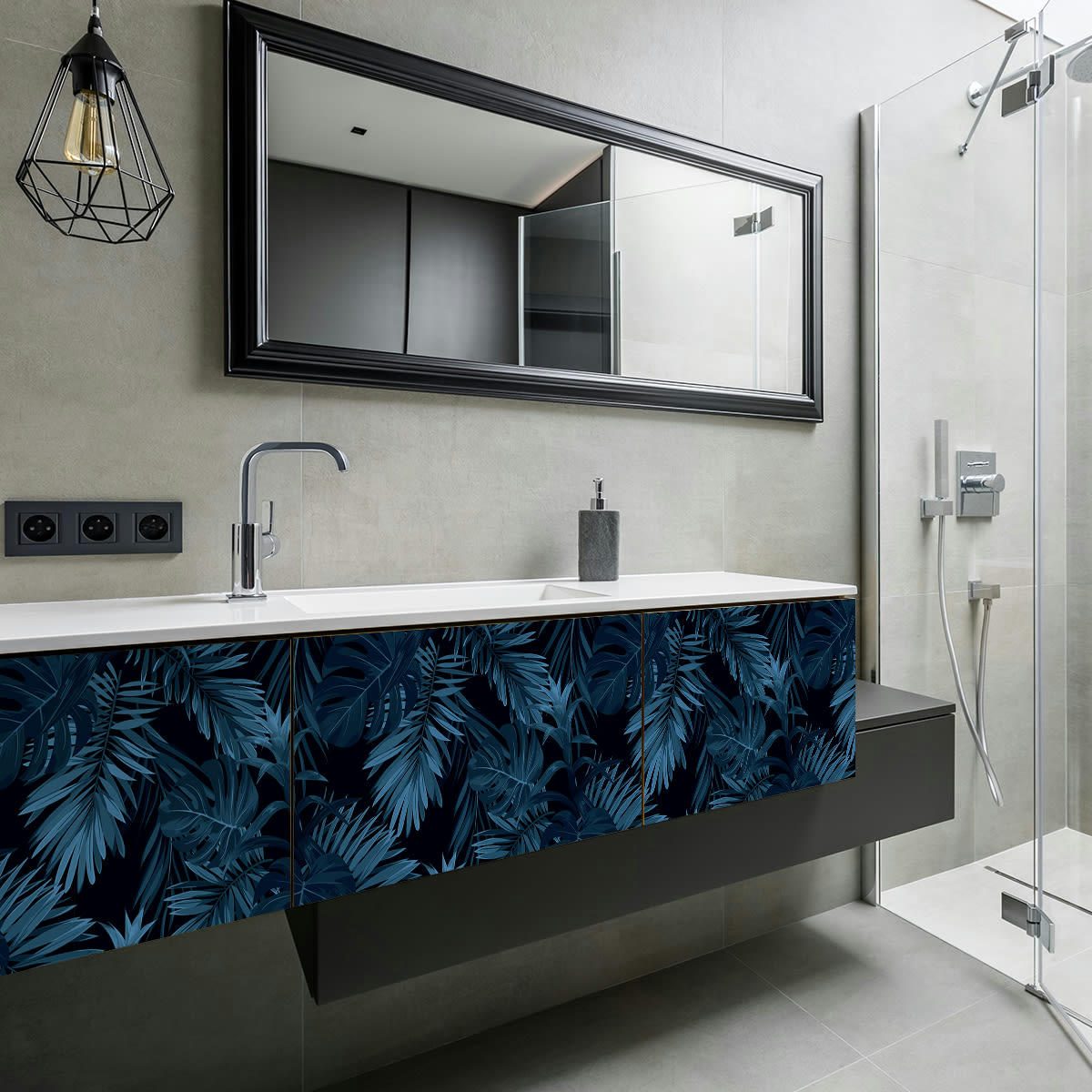 - Sticker meuble tropical aumai 60x90cm