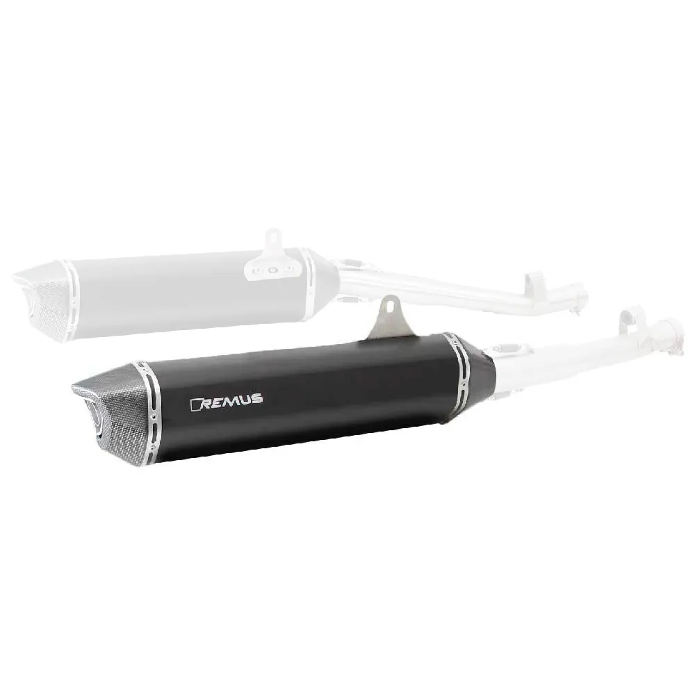 Remus Black Hawk BMW K1600 GT/GTL Homologated Slip On Muffler refurbished