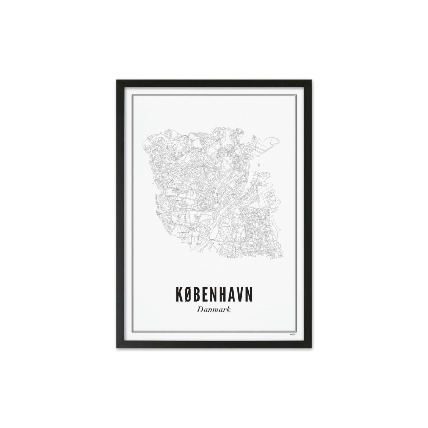 - Affiche Ville Copenhague