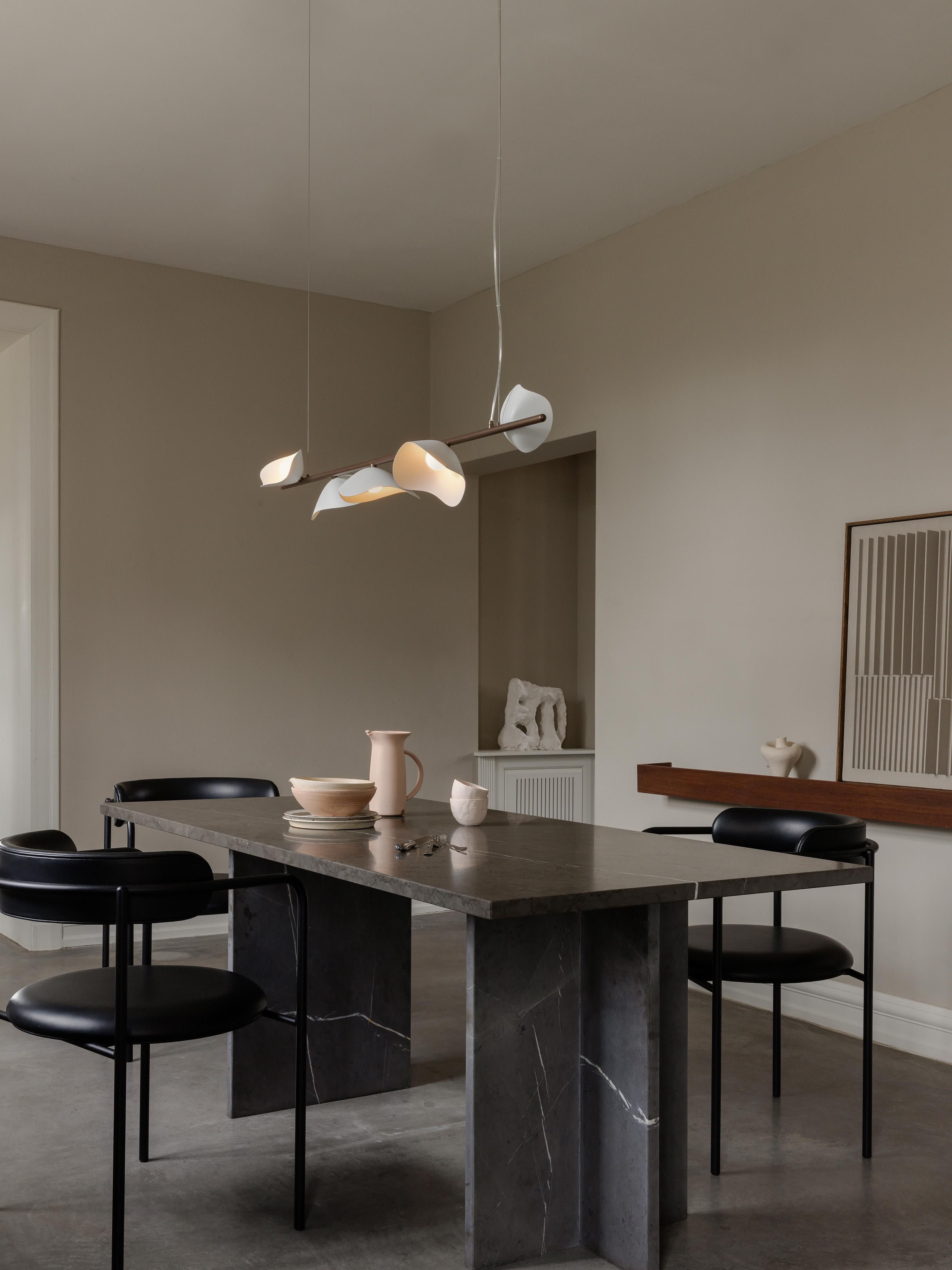 Große dimmbare LED-Pendelleuchte Florii
