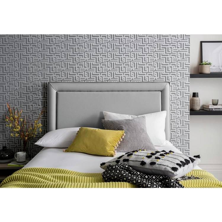 Silentnight Toulouse Single Headboard - Grey