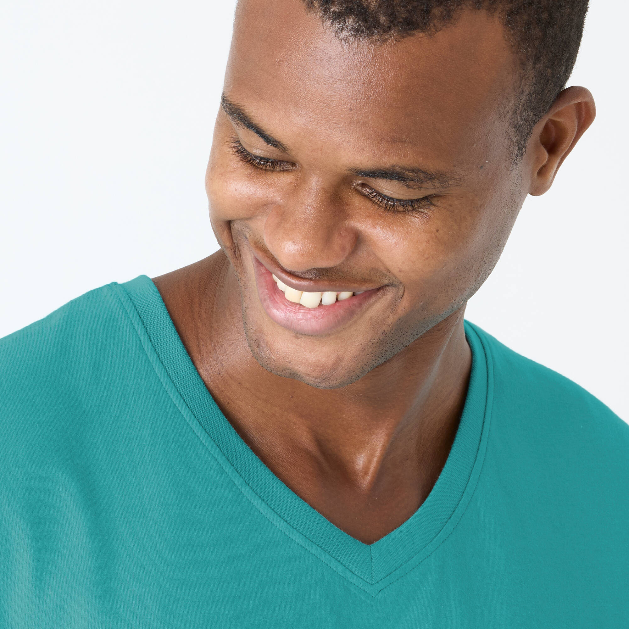 Tee-shirt col V manches courtes - lot de 3