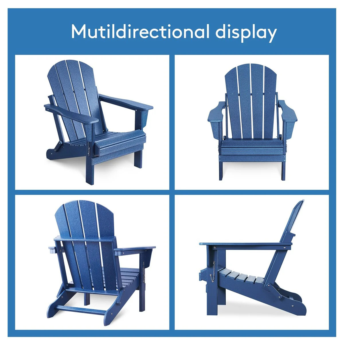 Folding Adirondack Chair Outdoor