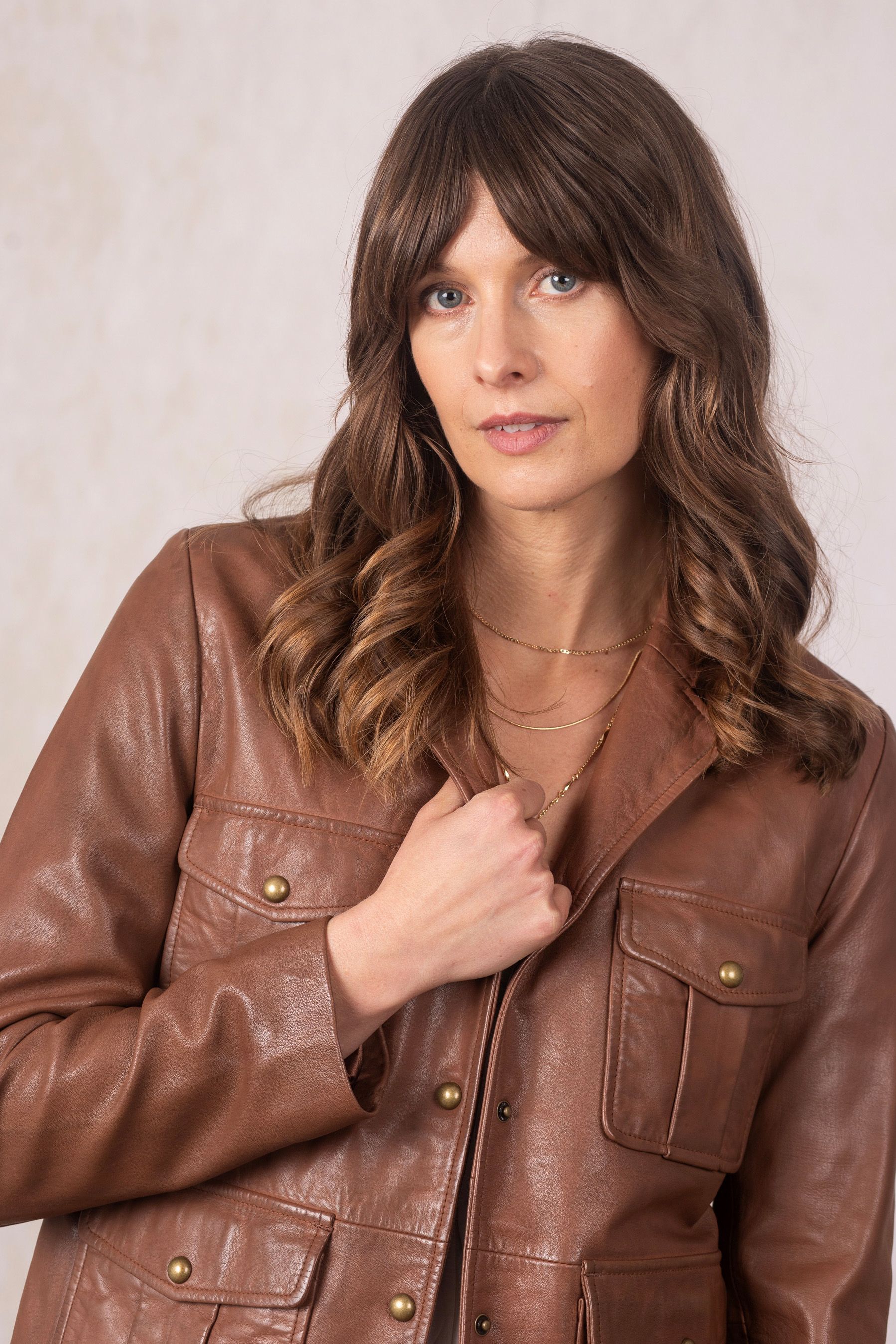 Lakeland Leather Belah' Leather Blazer Jacket