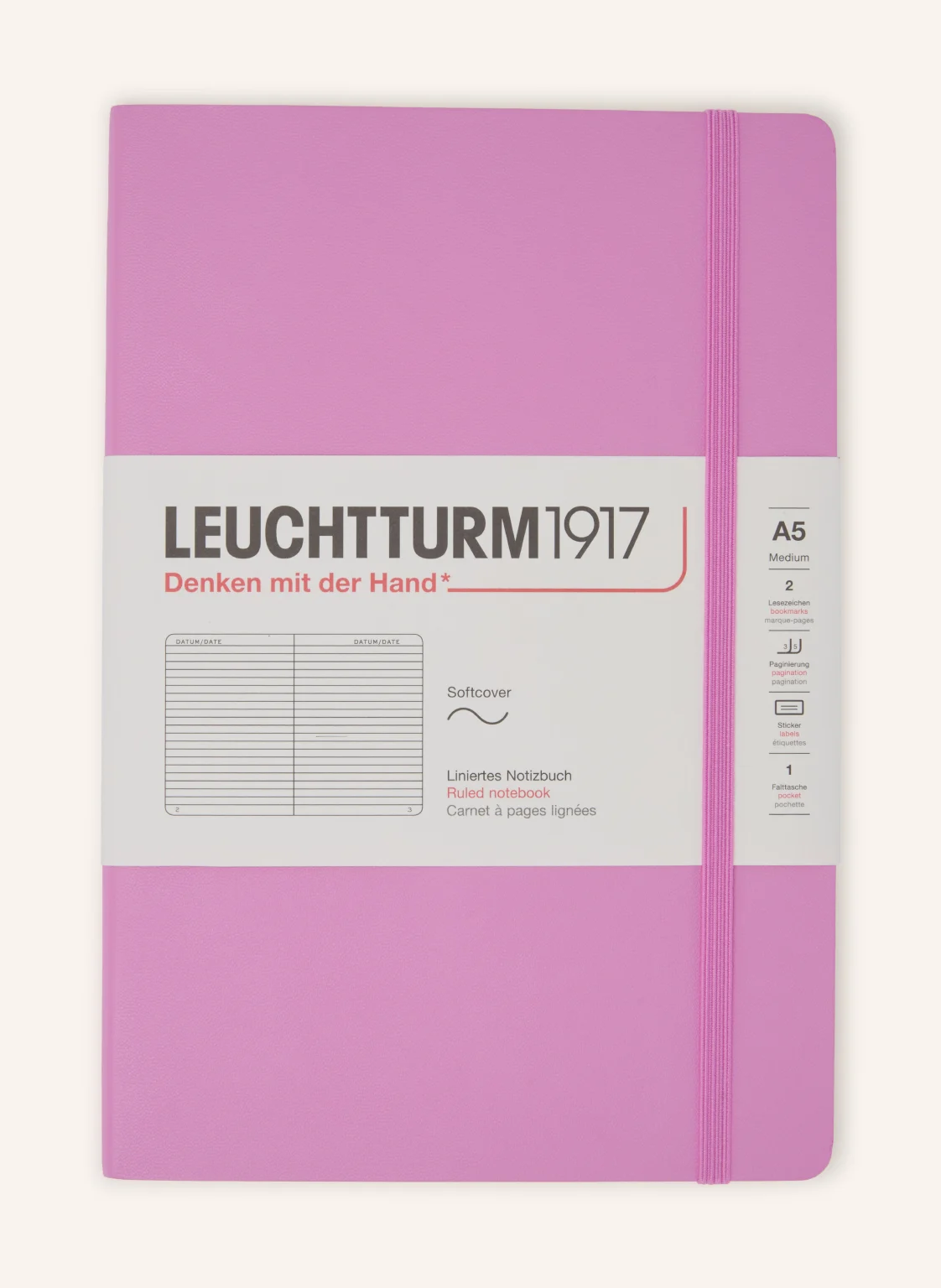 LEUCHTTURM1917 Notizbuch MEDIUM SOFTCOVER