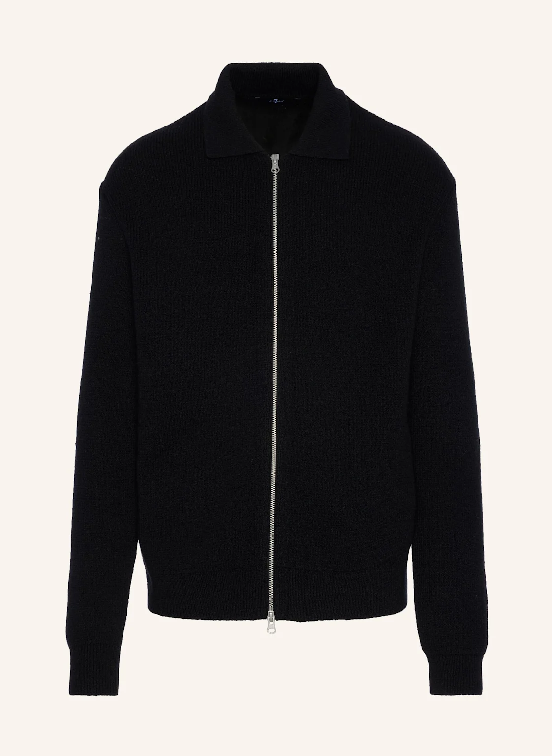 7 for all mankind Knitted POLO ZIP SWEATER
