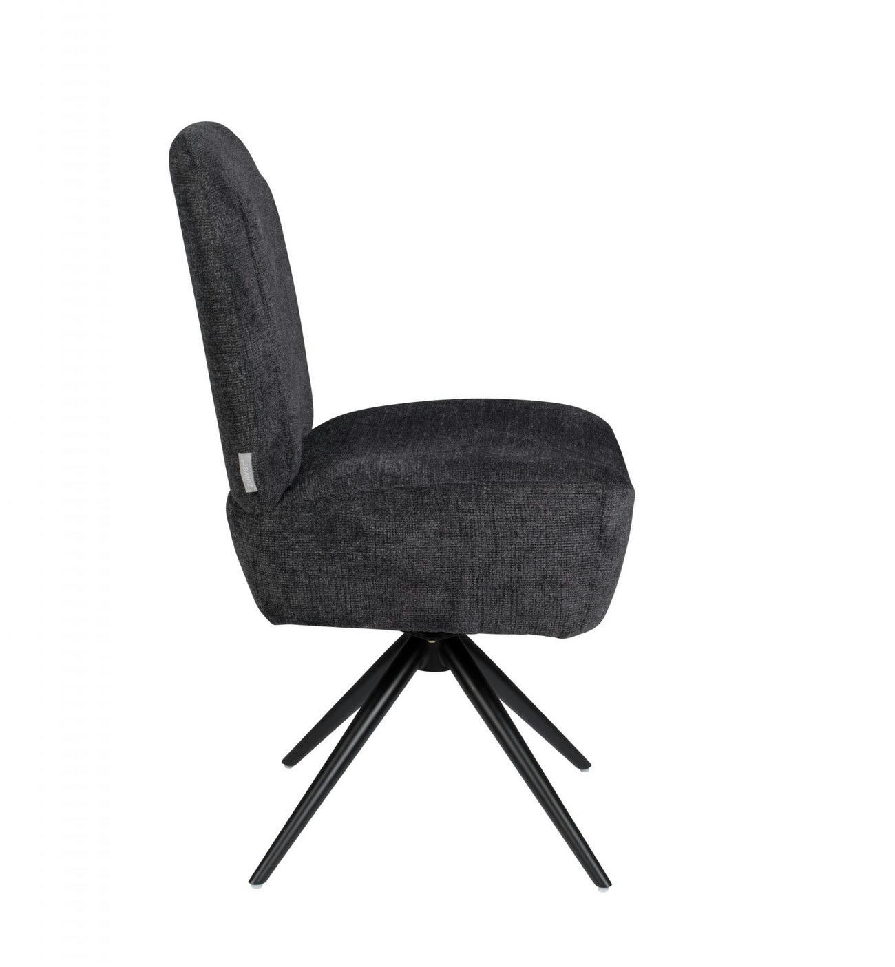 DUSK - Chaise design anthracite