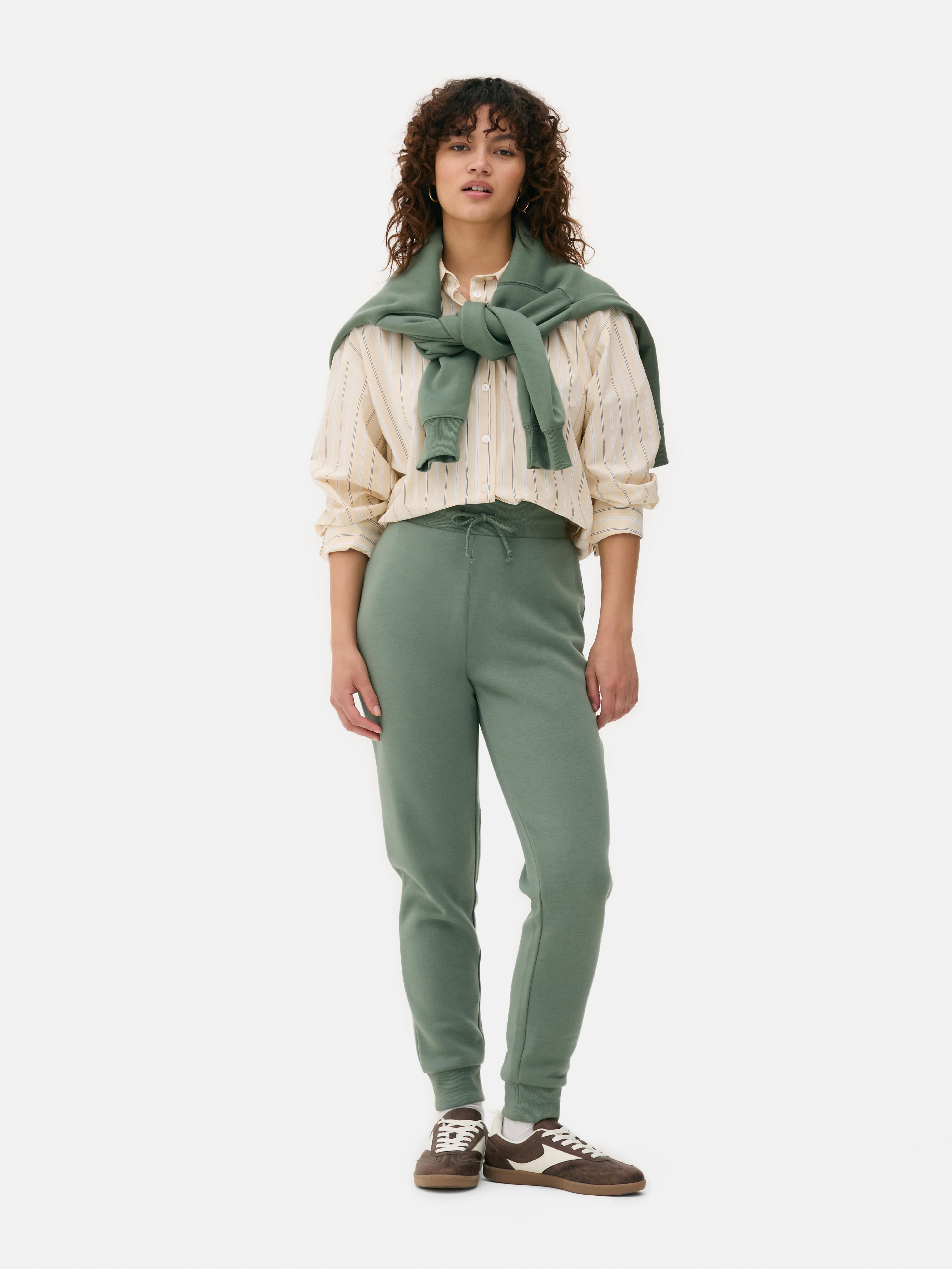 High Waist Skinny Sweatpants