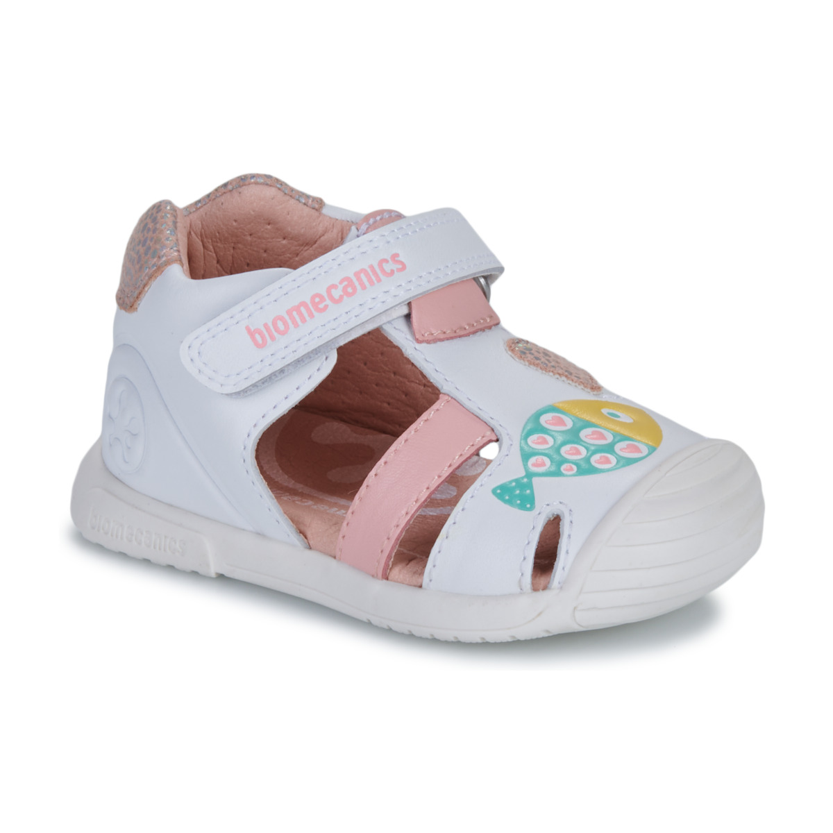 Biomecanics - BIOGATEO CASUAL - White / Pink
