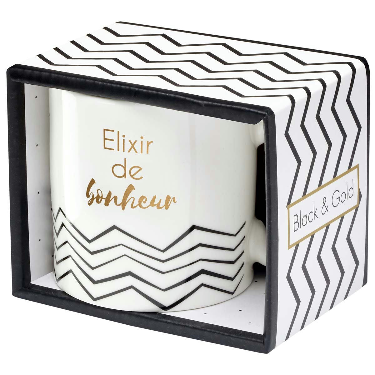 - Mug cadeau elixir de bonheur