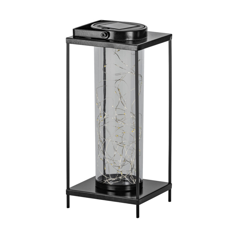 Lanterne extérieure LED solaire noire 50 x 0,06 W EGLO