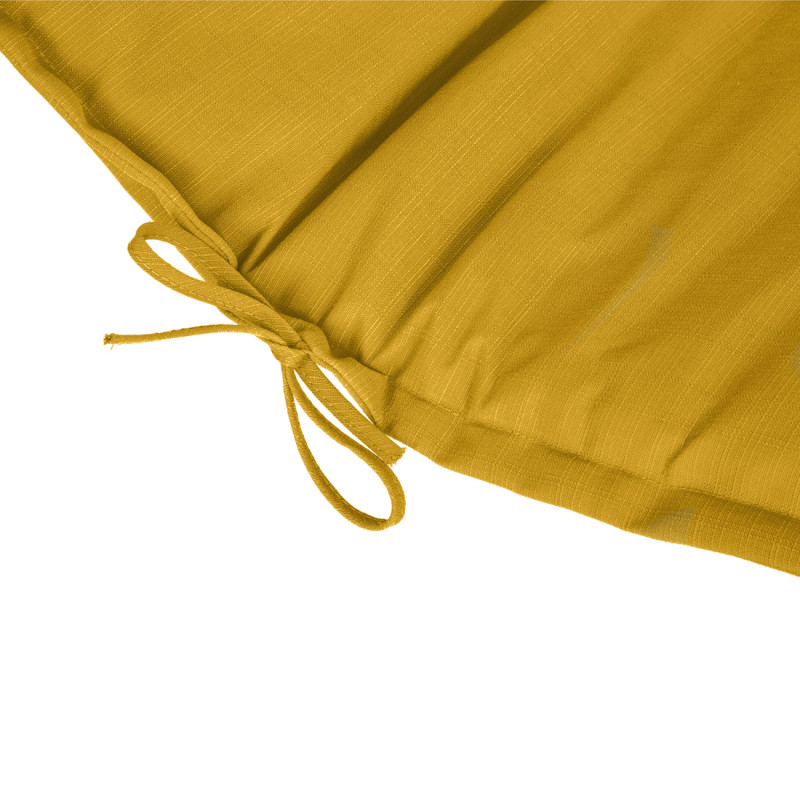 Coussin pour lit de soleil Koraï moutarde 190 x 60 cm
