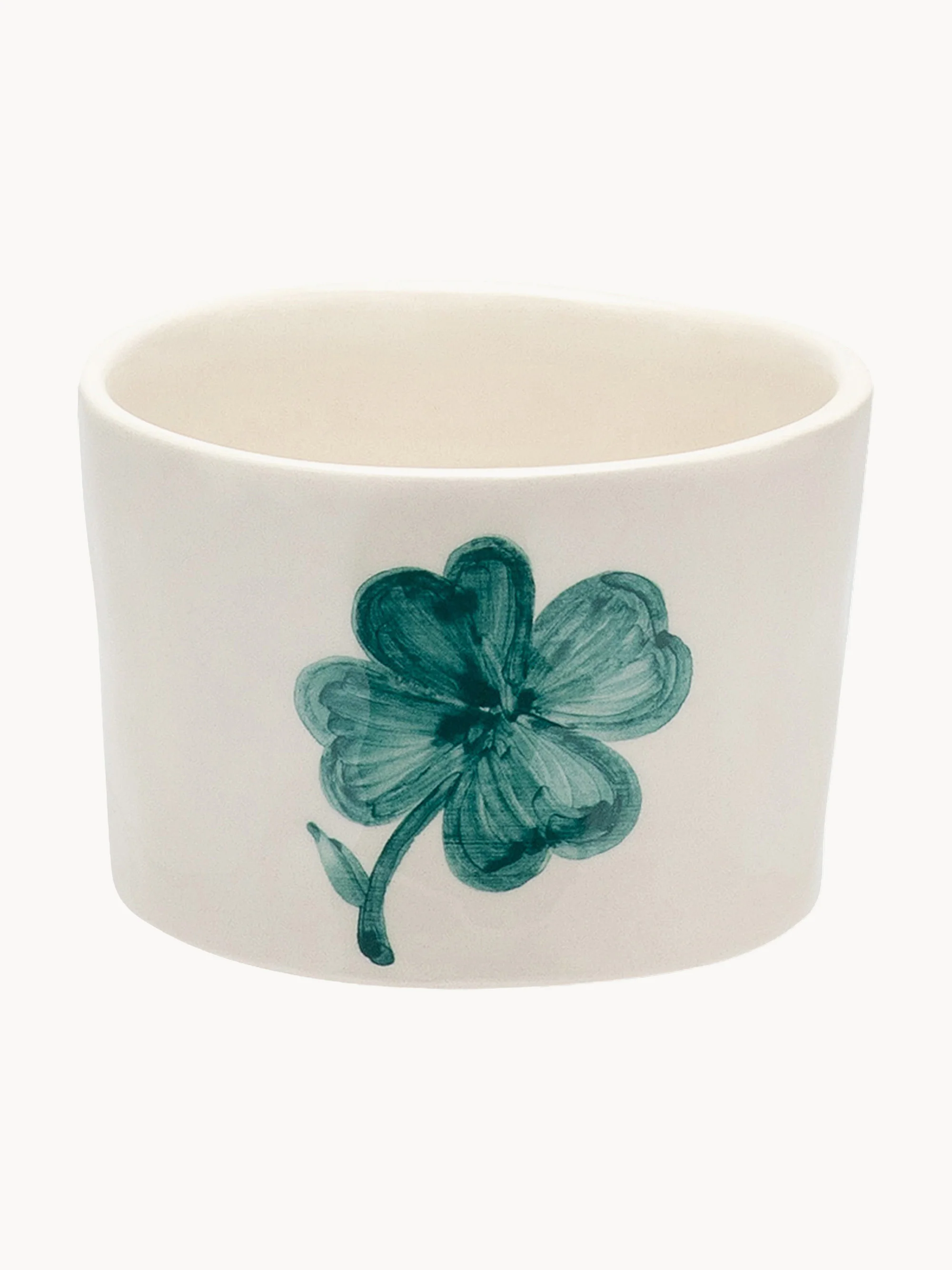 Kleine Snackschale Shamrock, handbemalt