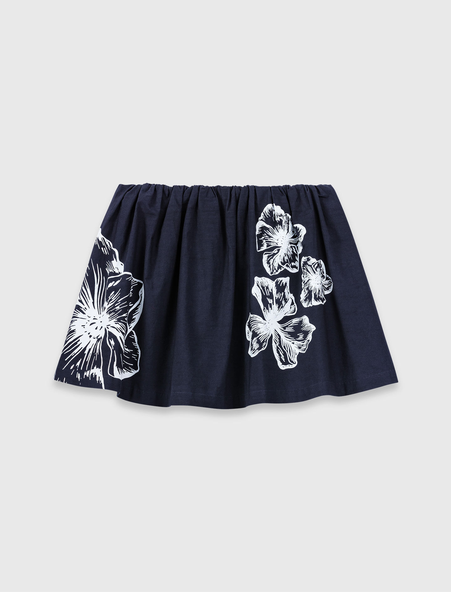Jupe courte en coton