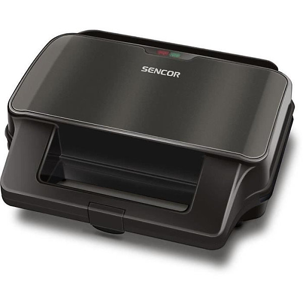 Appareil - Machine a Croque Monsieur Appareil a sandwichs - Sencor - SSM 9978BK - 4 en 1 - 900W - Noir