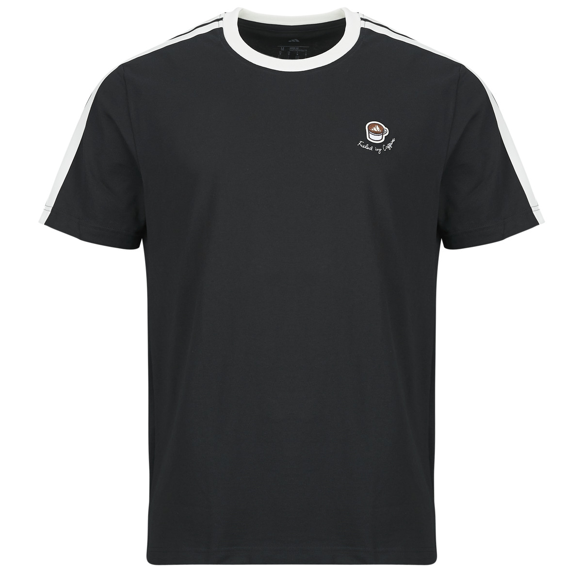 adidas - LUX COFFEE CAFE CUP GRAPHIC T-SHIRT - Black / White