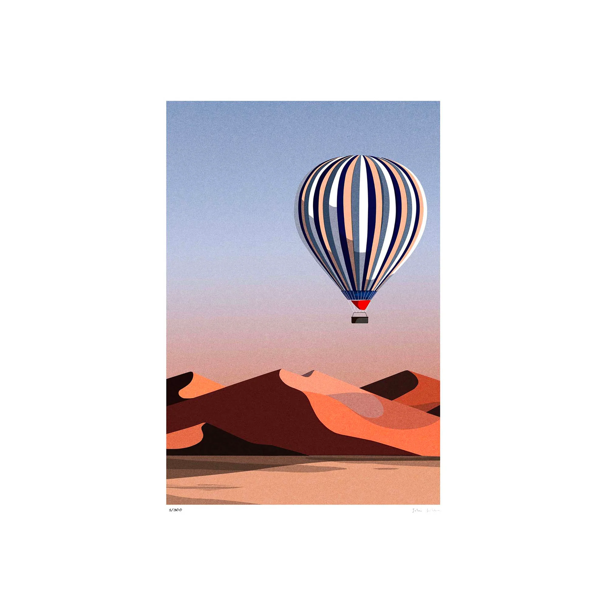Sergeant Paper Affiche SAHARA A3 30 x 42 cm