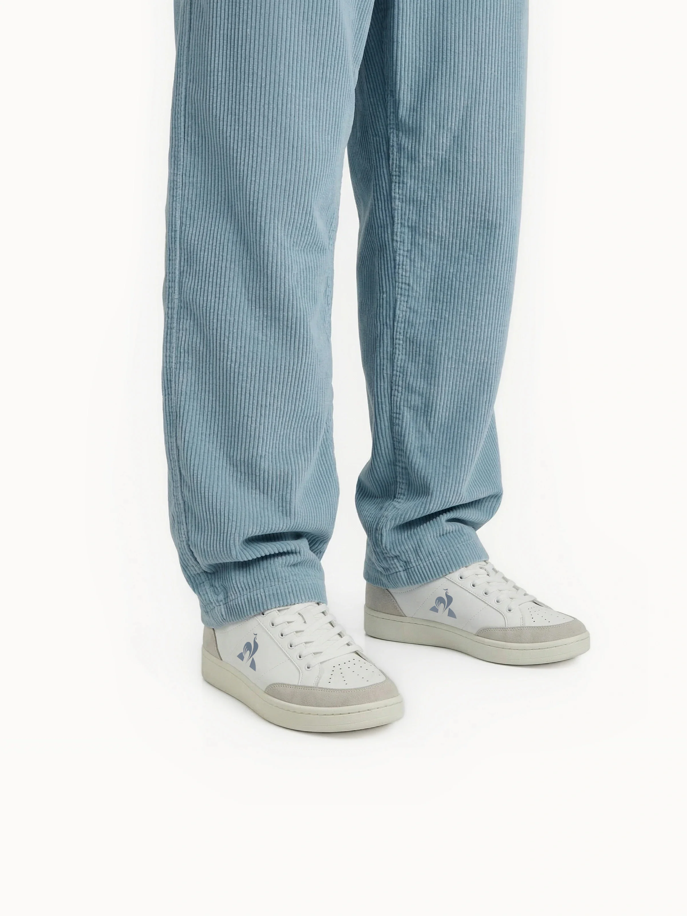Sneakers de ville en cuir et détails suede Courtnet