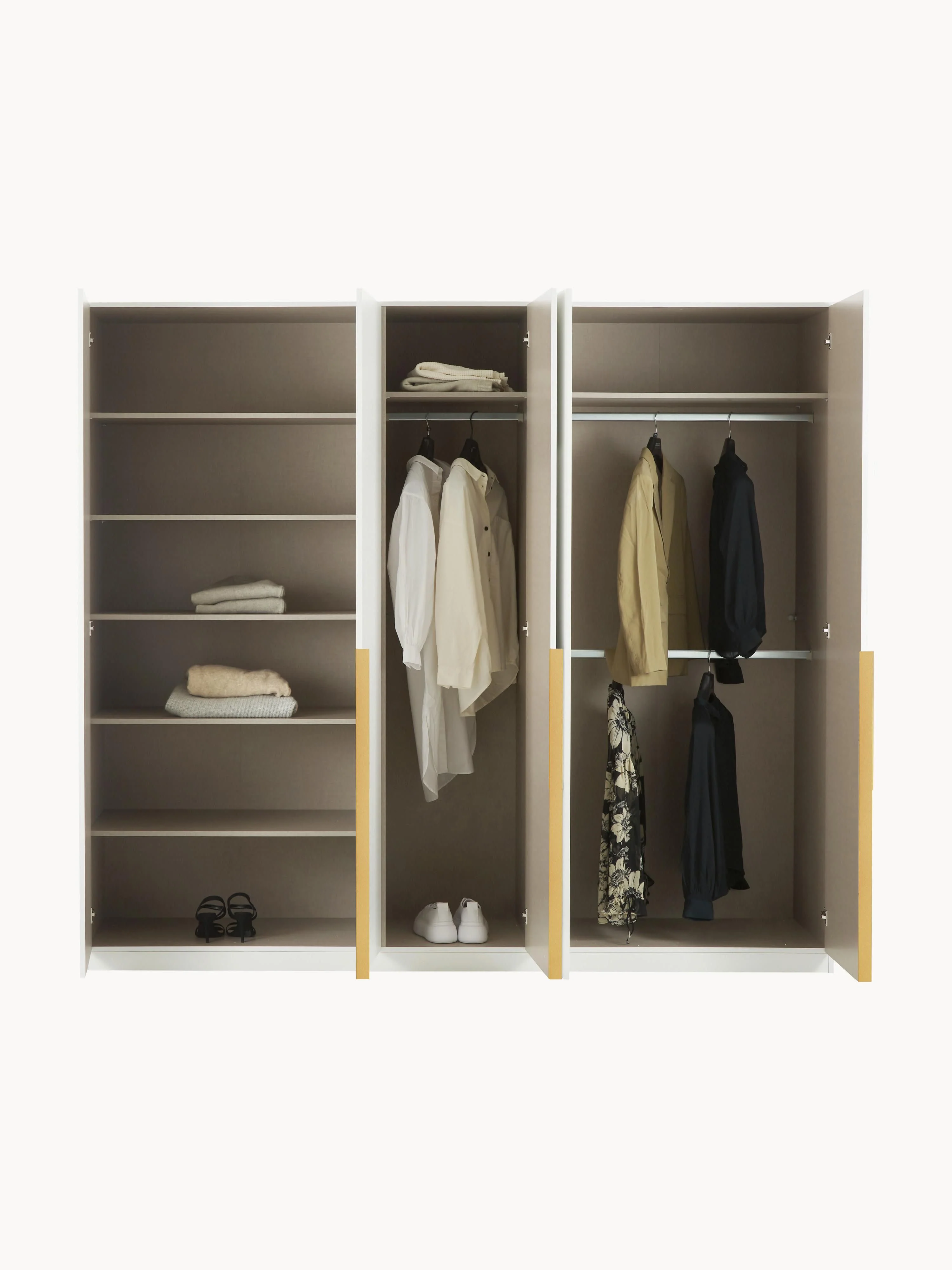 Drehtürenschrank Mia, 5-türig