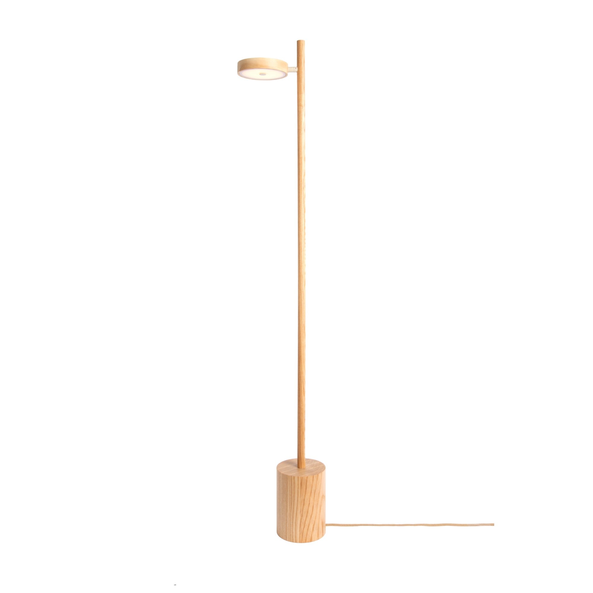 GOOD&MOJO vloerlamp Okinawa - naturel - Ø20cm