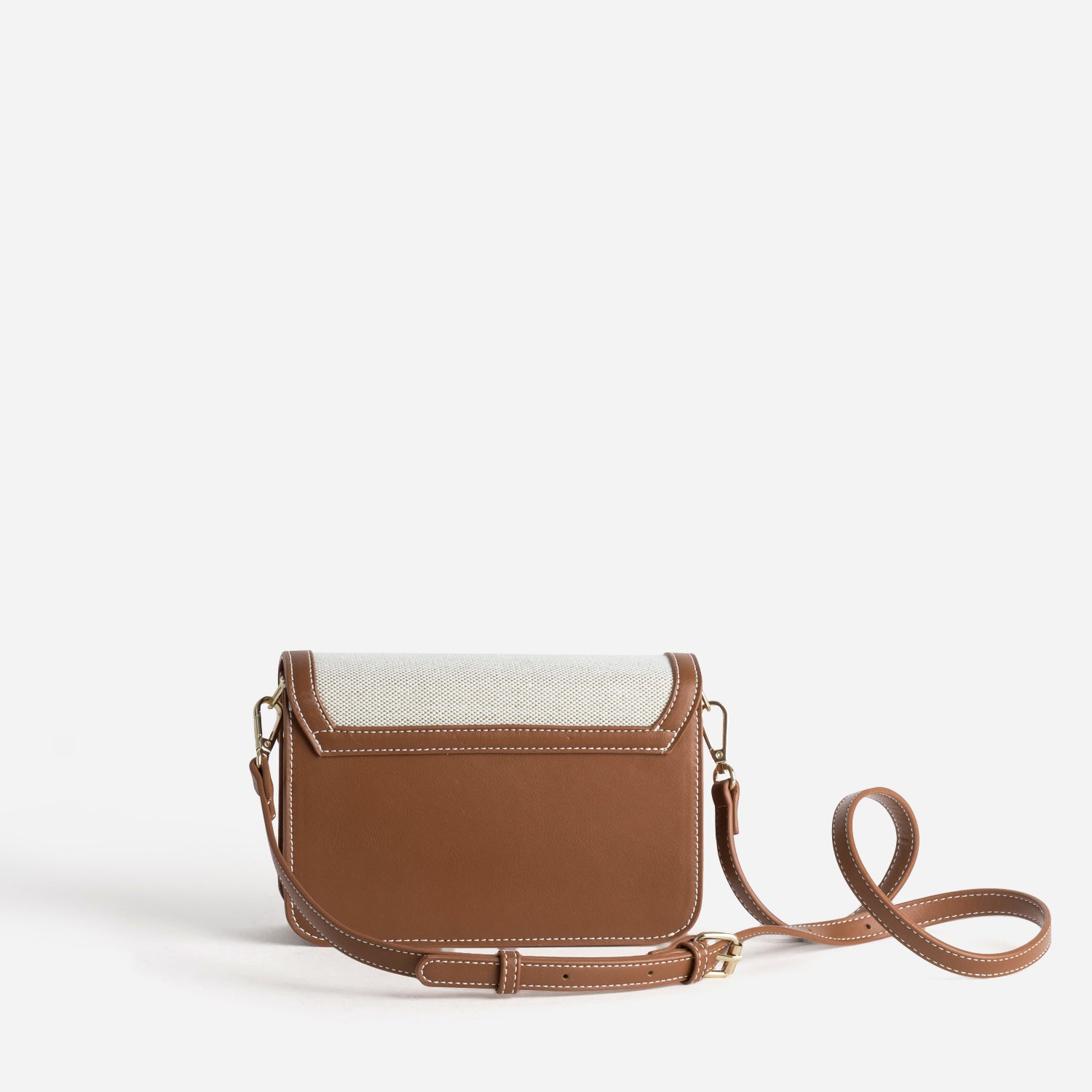Sac à main beige et camel
