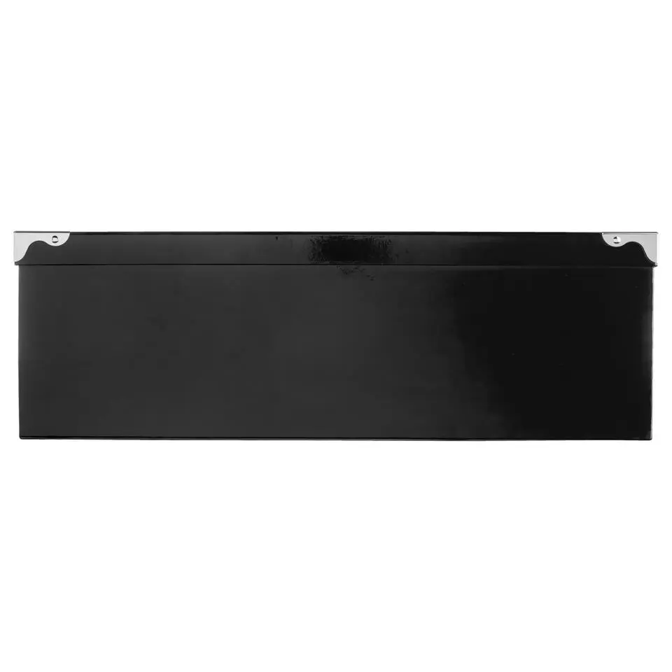 5Five Opbergdoos/box - zwart - L40 x B26.5 x H14 cm - Karton