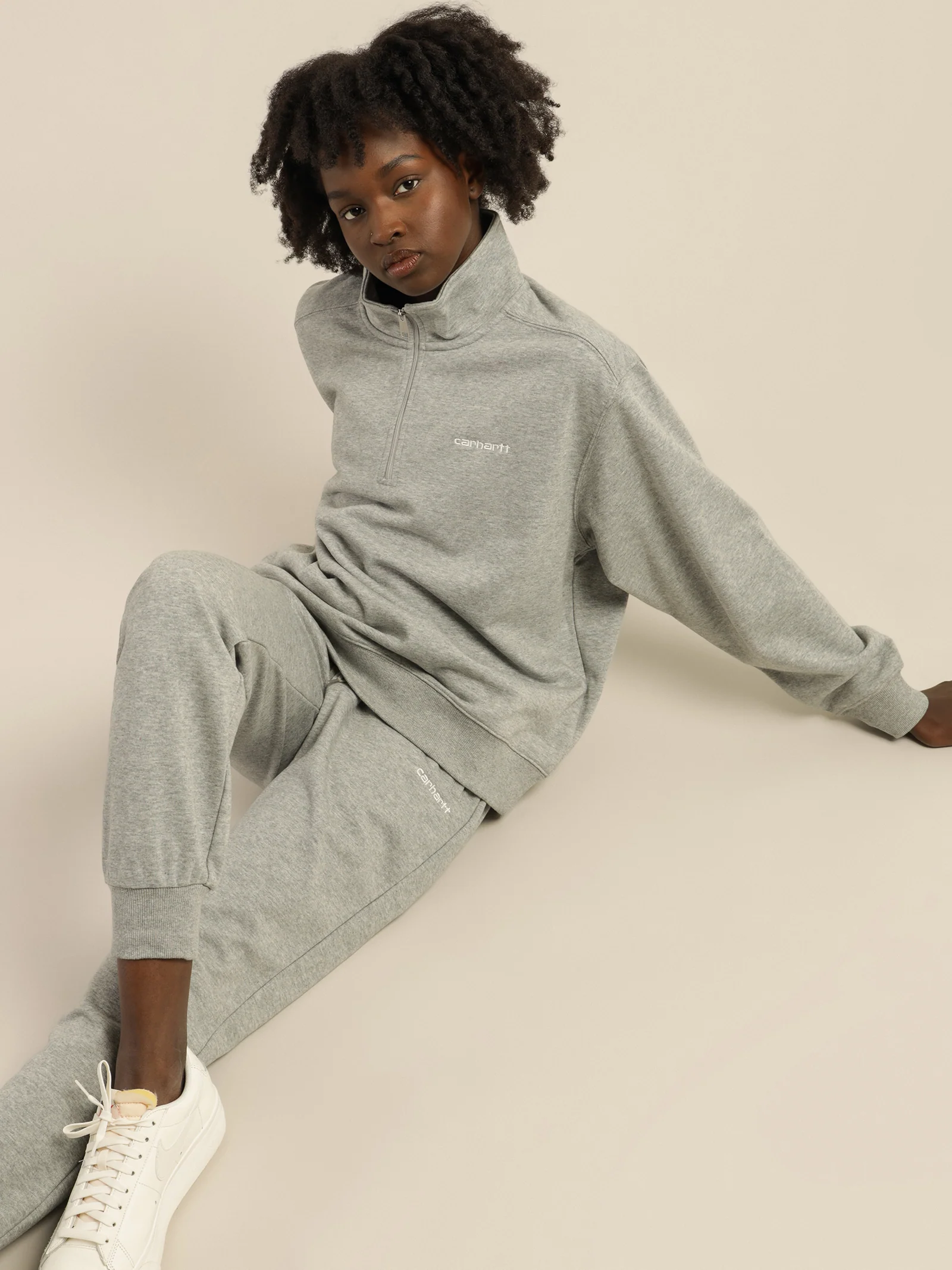 Script Embroidery Sweatpants