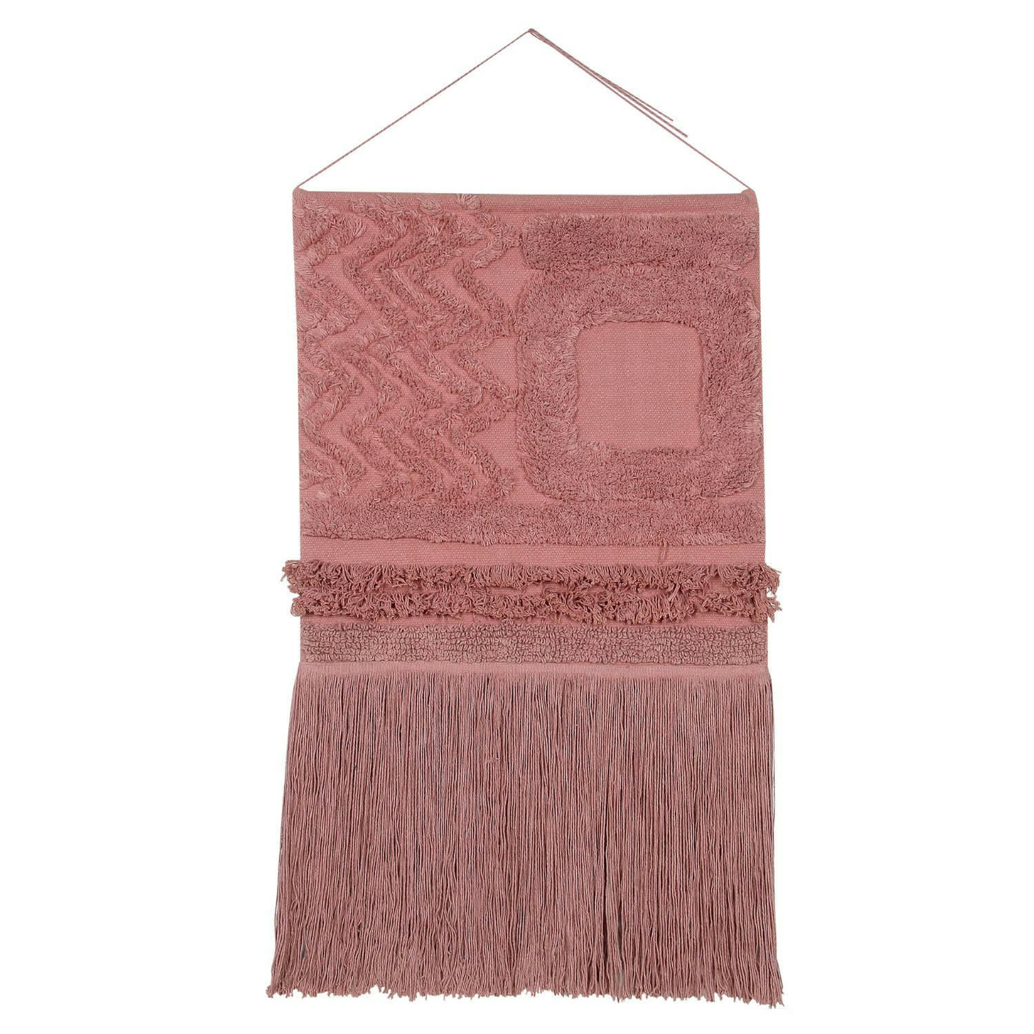 - Suspension murale rose 50 x 85 cm