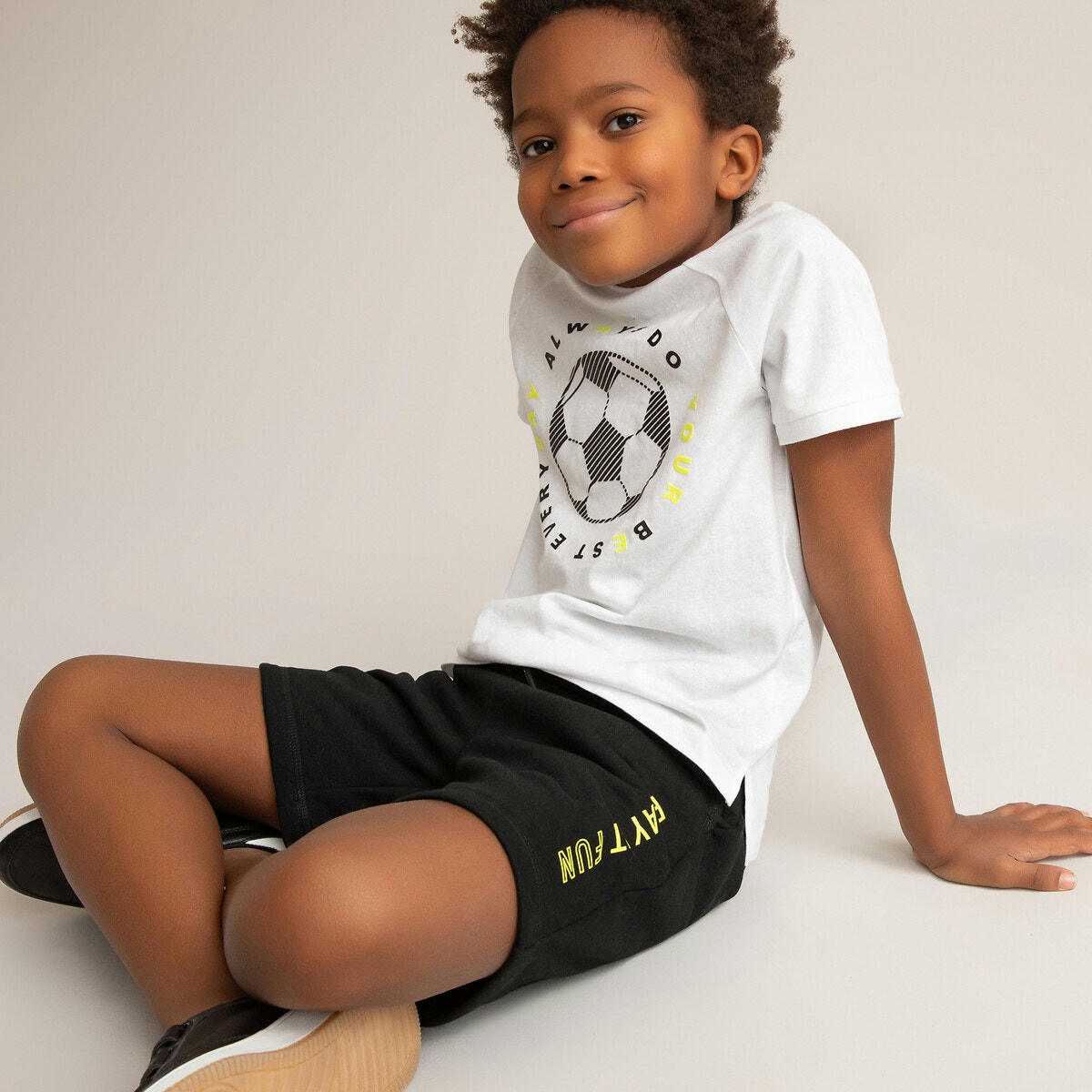 Bermuda de sport en molleton 3-12 ans
