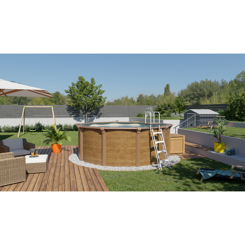 Piscine Osmose Ø 4,9 x 1,32 m