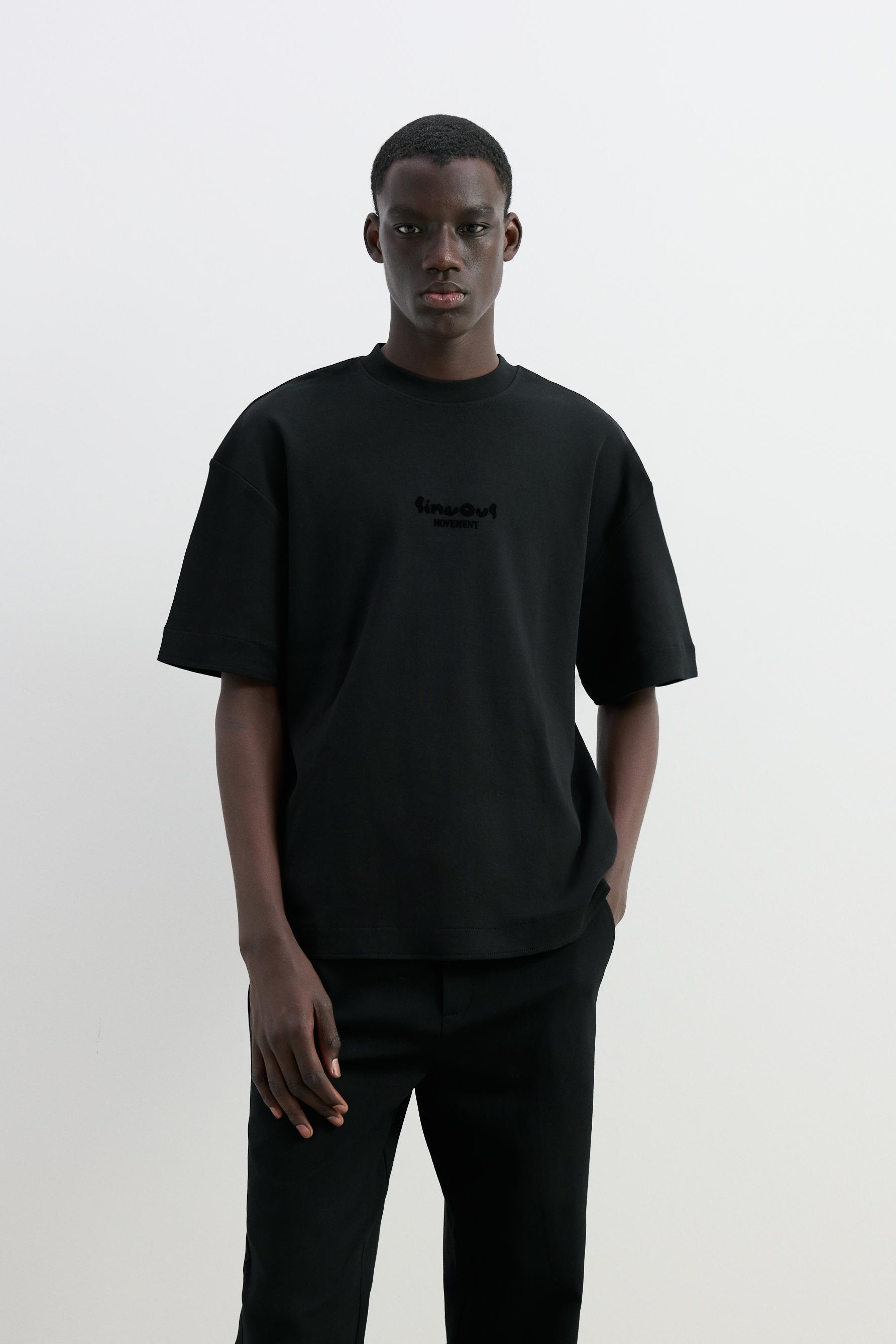 Camiseta interlock estampado