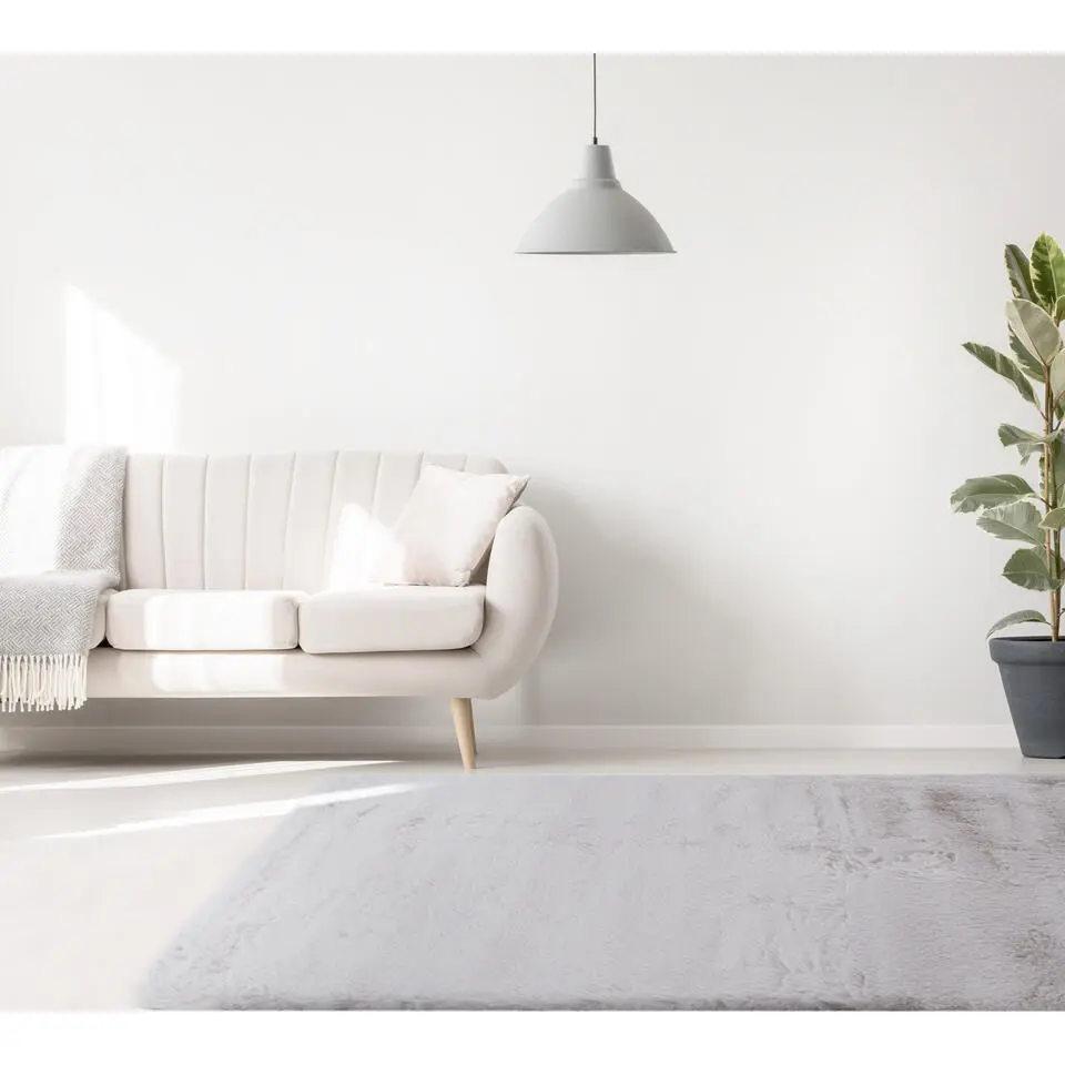 Dutch Lifestyle vloerkleed Touch lichtgrijs - 160x230cm