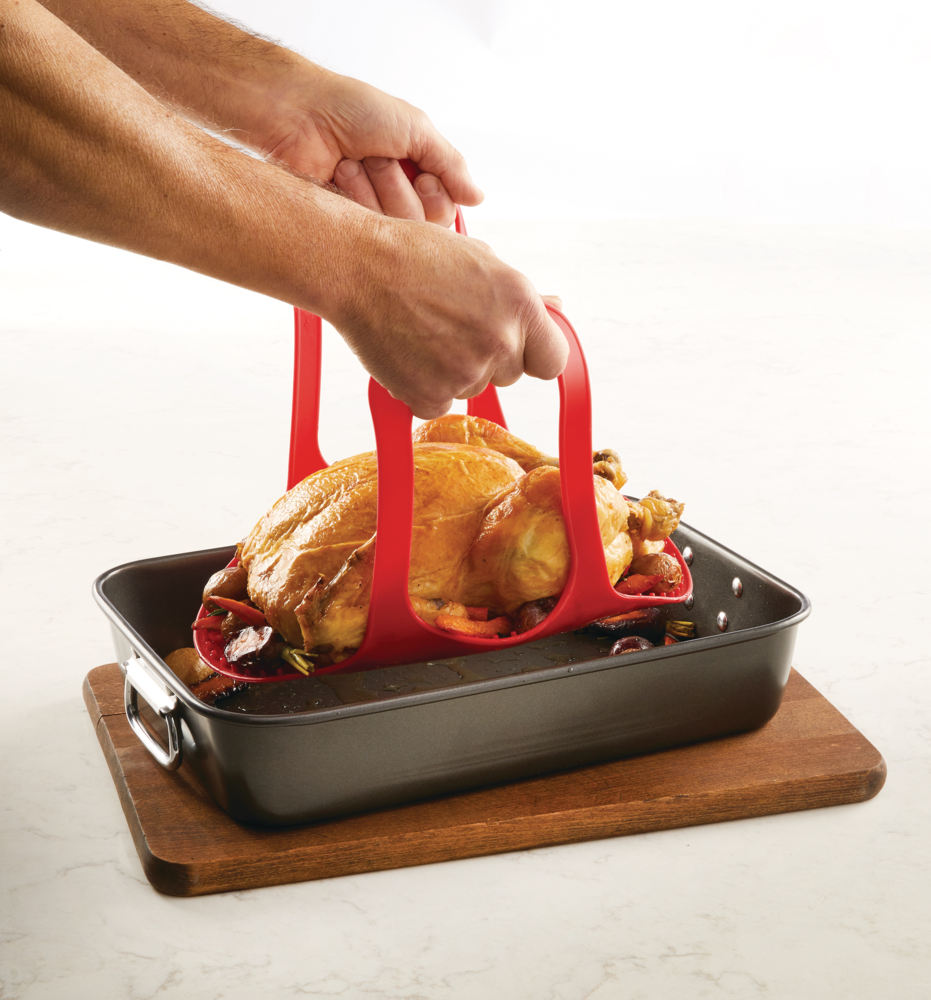 MASTER Chef Non-Stick Silicone Turkey Lifter