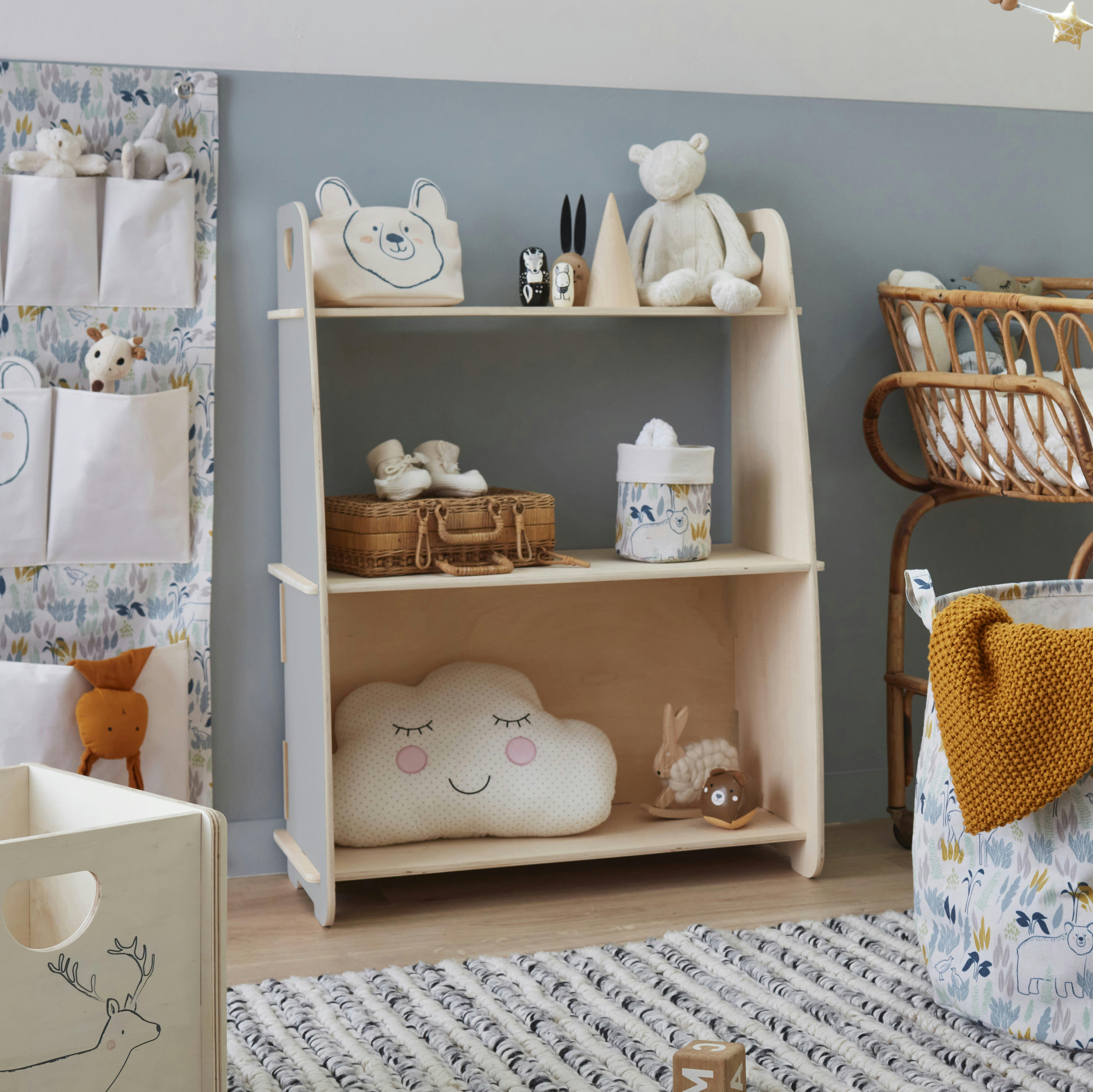 NO SCREW NO GLUE - Bibliothèque en bois pour enfants sans clous ni vis