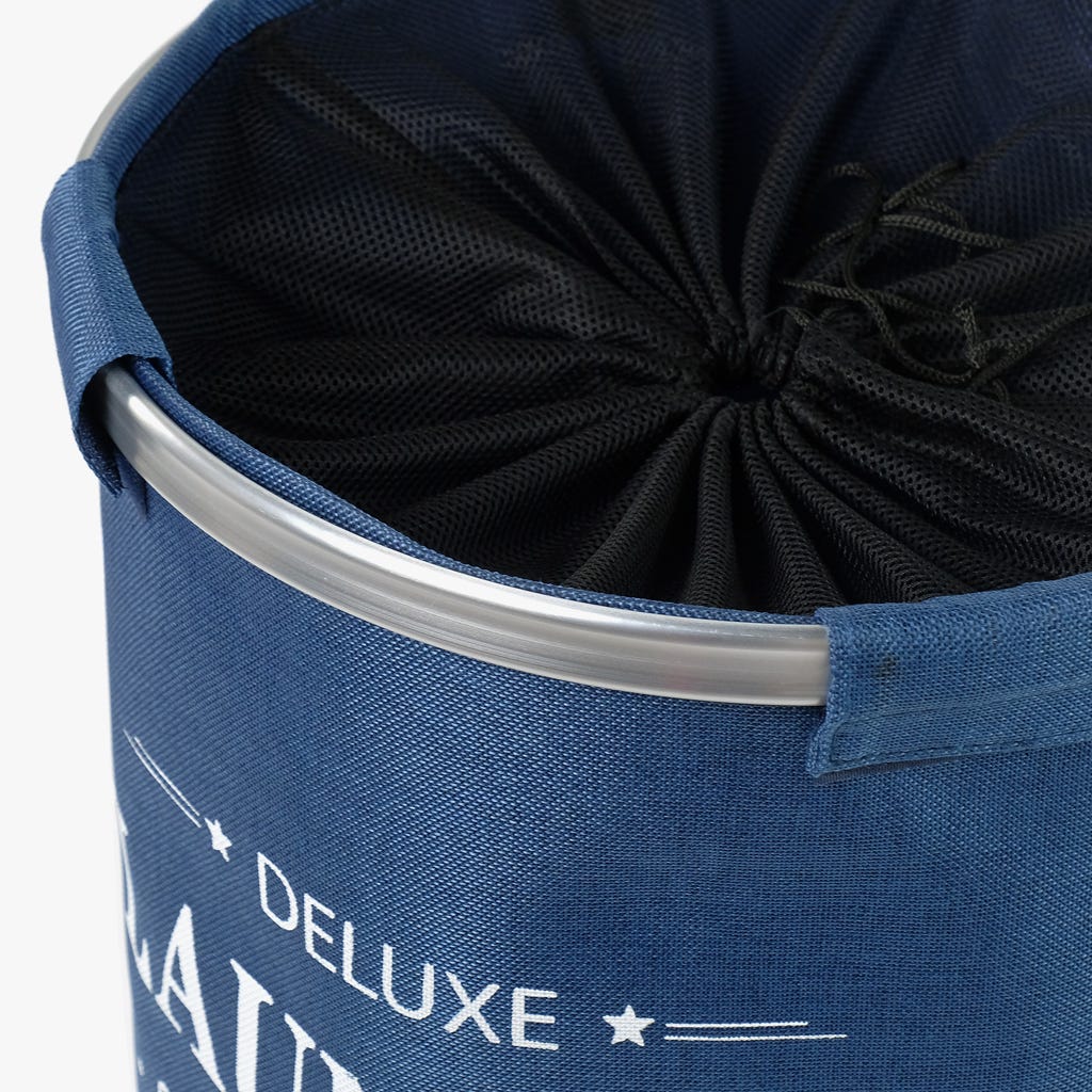 Cesto Roupa Deluxe Azul NARKU