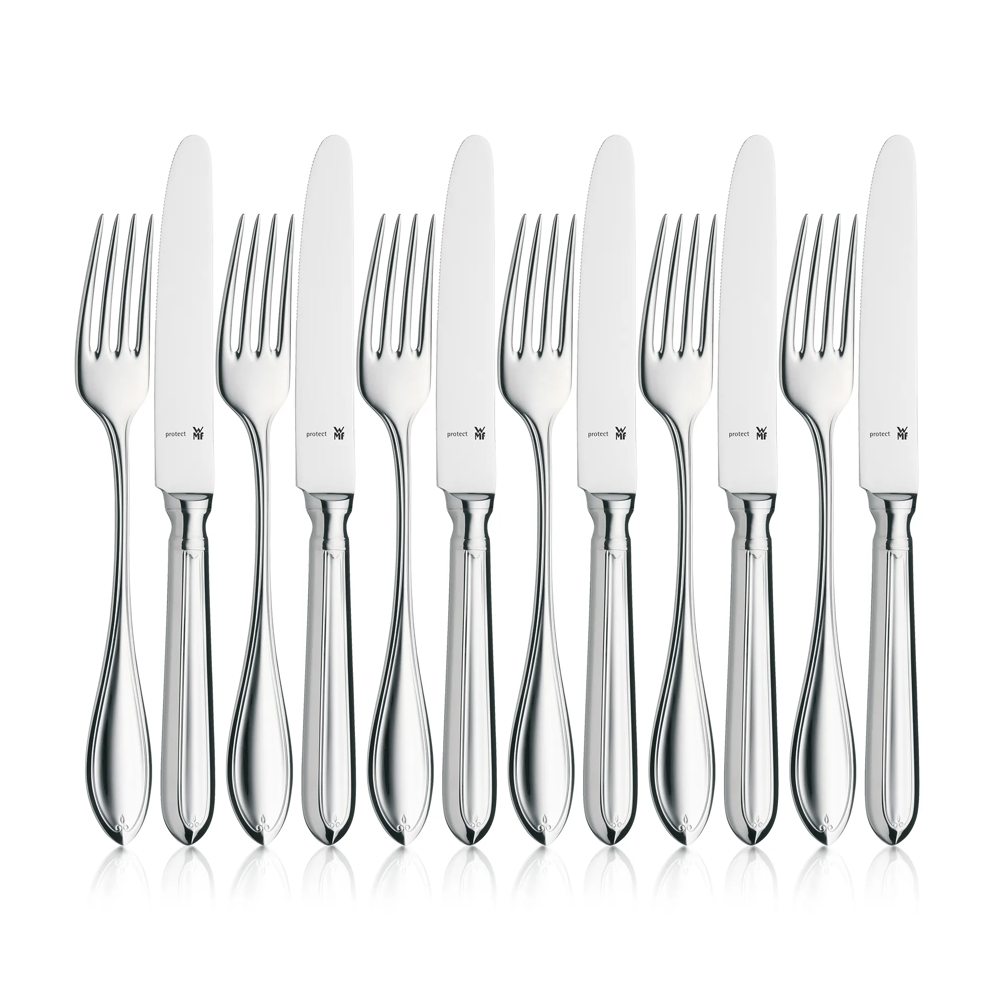 Dessert-/Breakfast Cutlery Set Premiere, Cromargan protect®, 12-piece