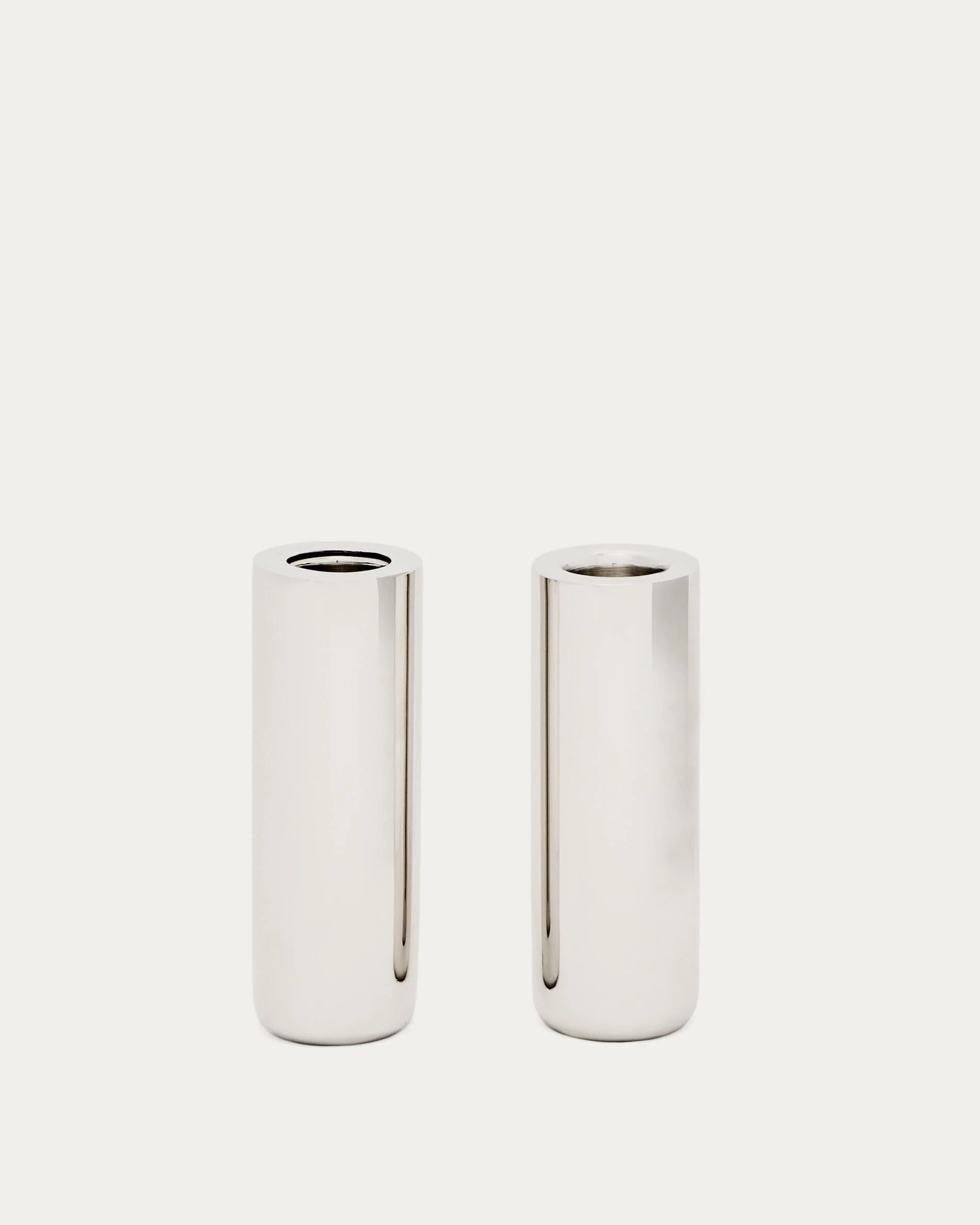 Nirela set of 2 candle holders 11cm