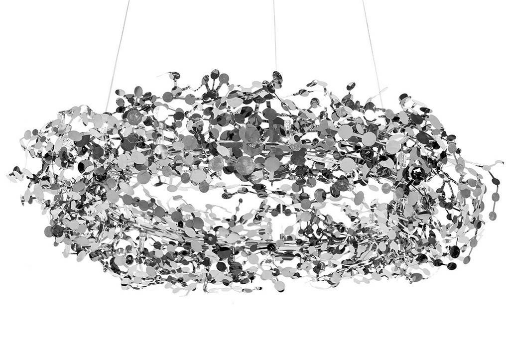 MOOSEE lampa wisząca MONETE 80 chrom