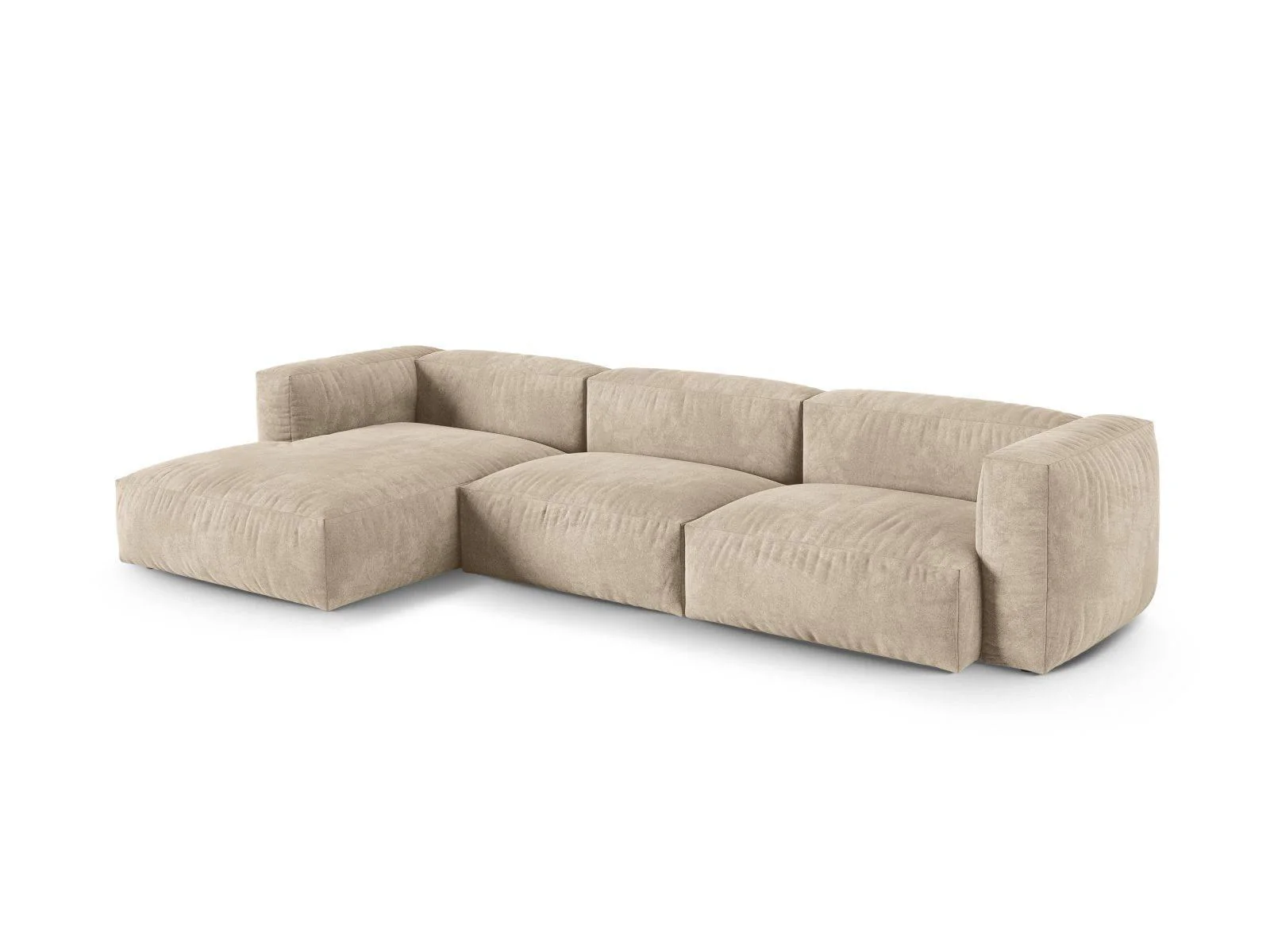 Modulaire hoekbank Martina links velvet