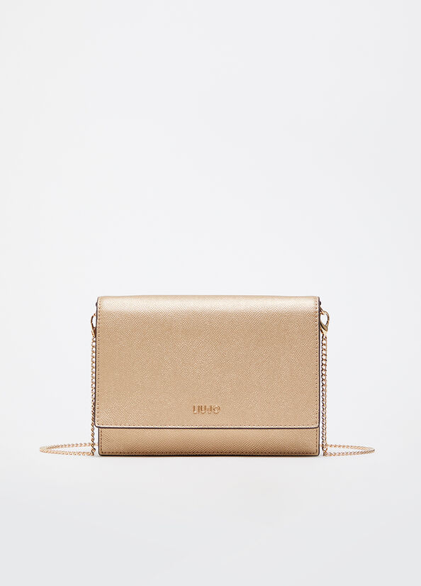 Borsa a tracolla mini con catena