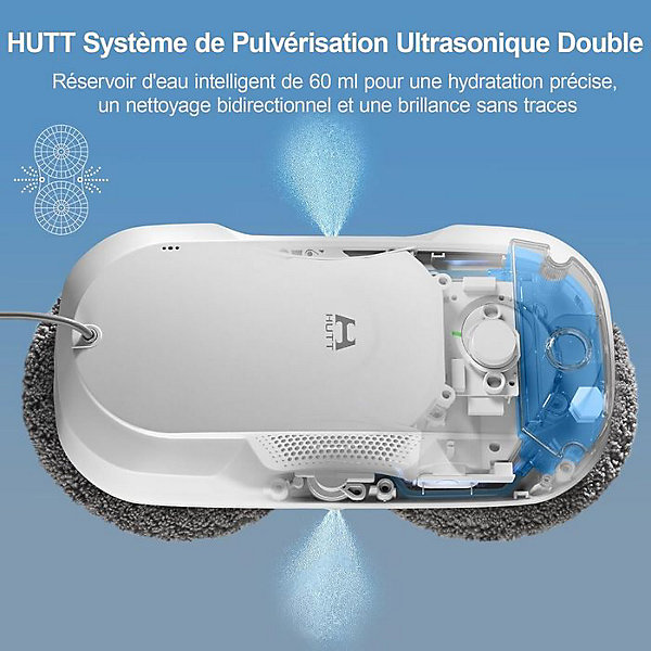 HUTT DDC56 Robot lave vitres automatique blanc